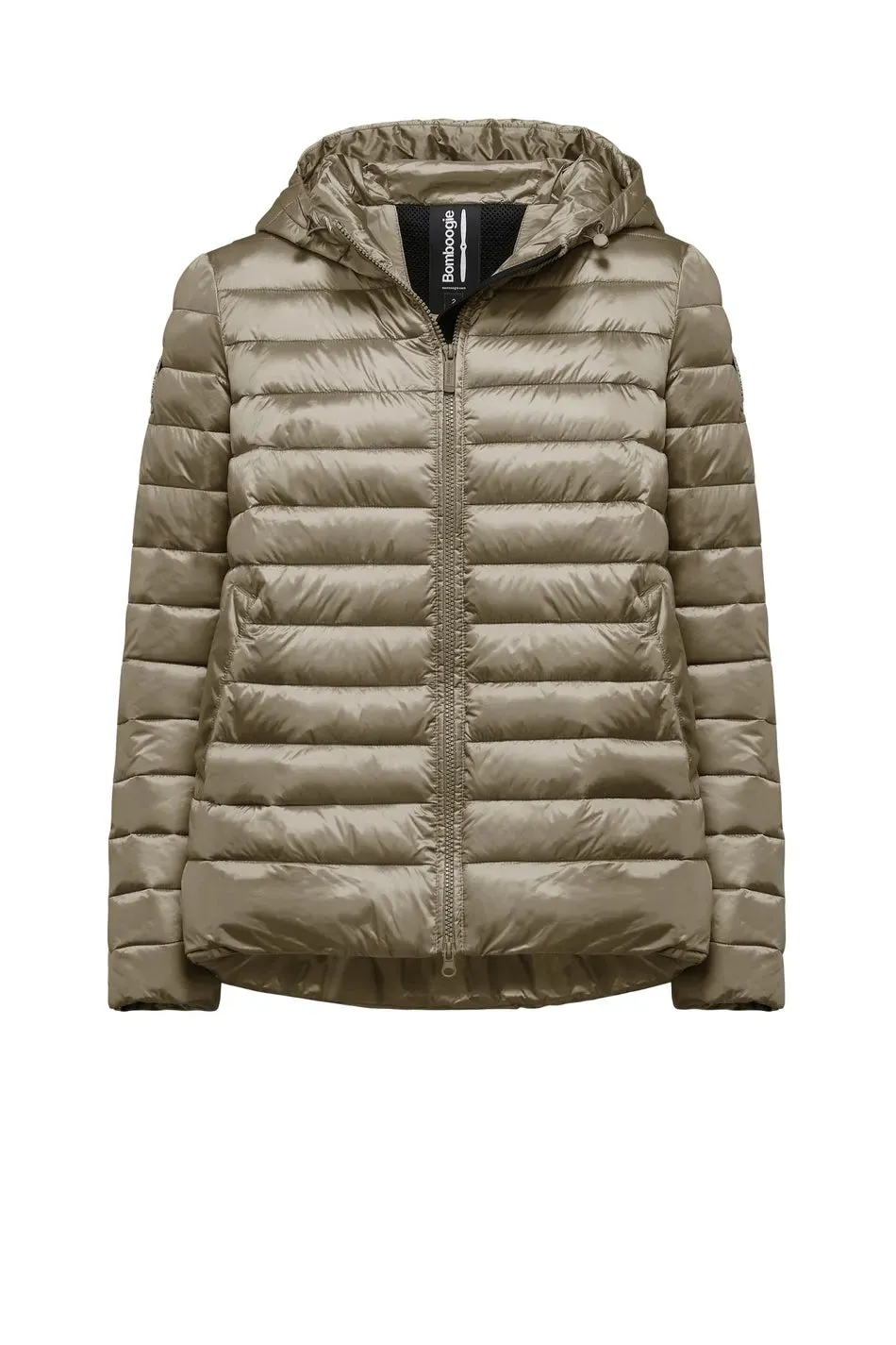 Bomboogie Piumino leggero con cappuccio da donna GW7805TDLC104 bronze Handmade