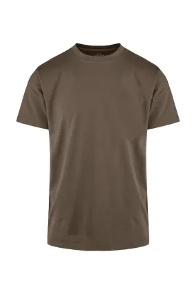 Active Lifestyle Snag Resistant Surface Bomboogie T-shirt girocollo da uomo in cotone fiammato TM7903TJSSG 189 bison