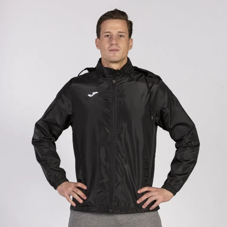 suitable for photography snowboarder Joma giacca antipioggia Rain Jacket Iris 100087.100 nero