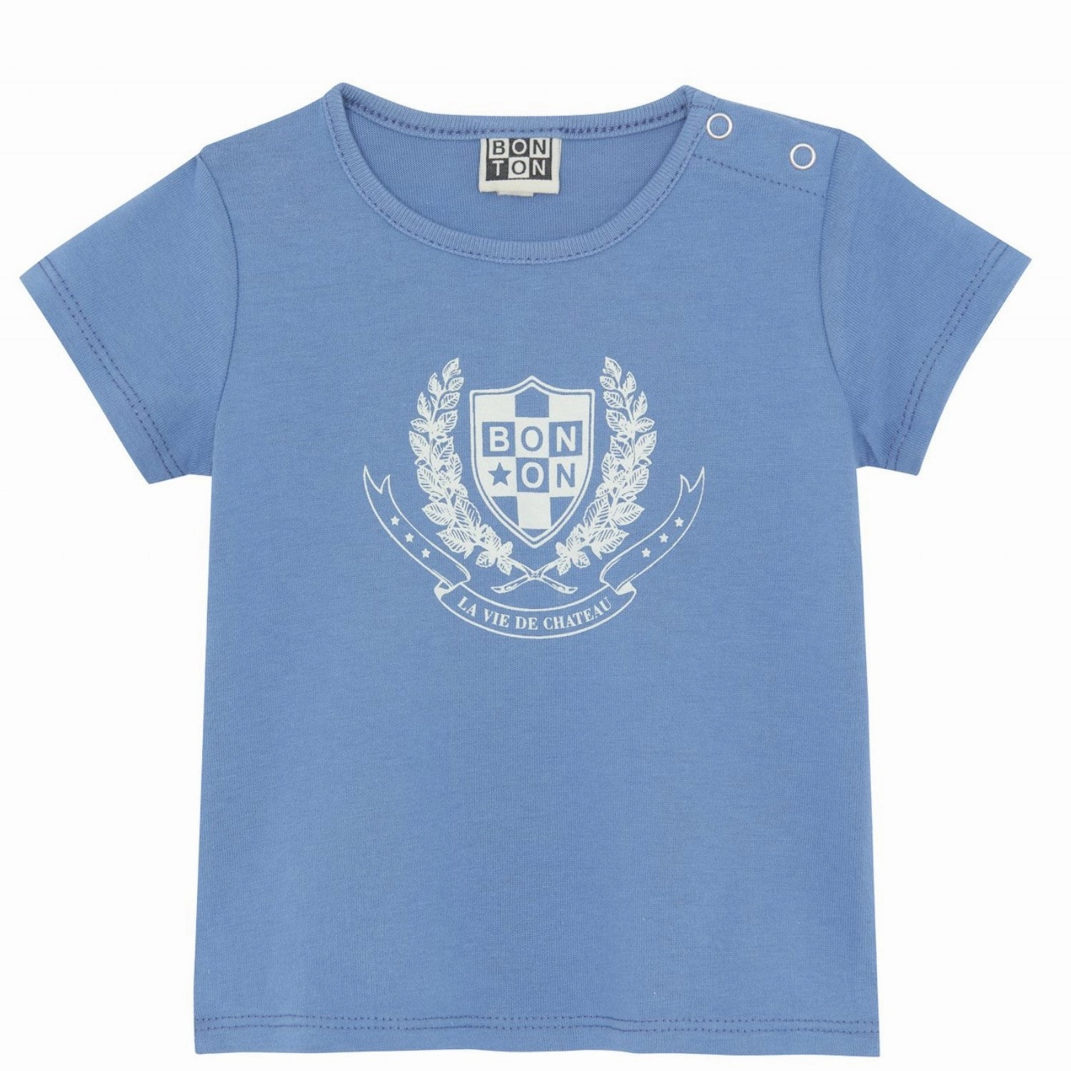BONTON Bleu Trianon Tubog T-Shirt Street Style
