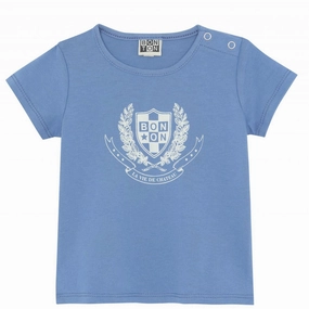 BONTON Bleu Trianon Tubog T-Shirt Street Style