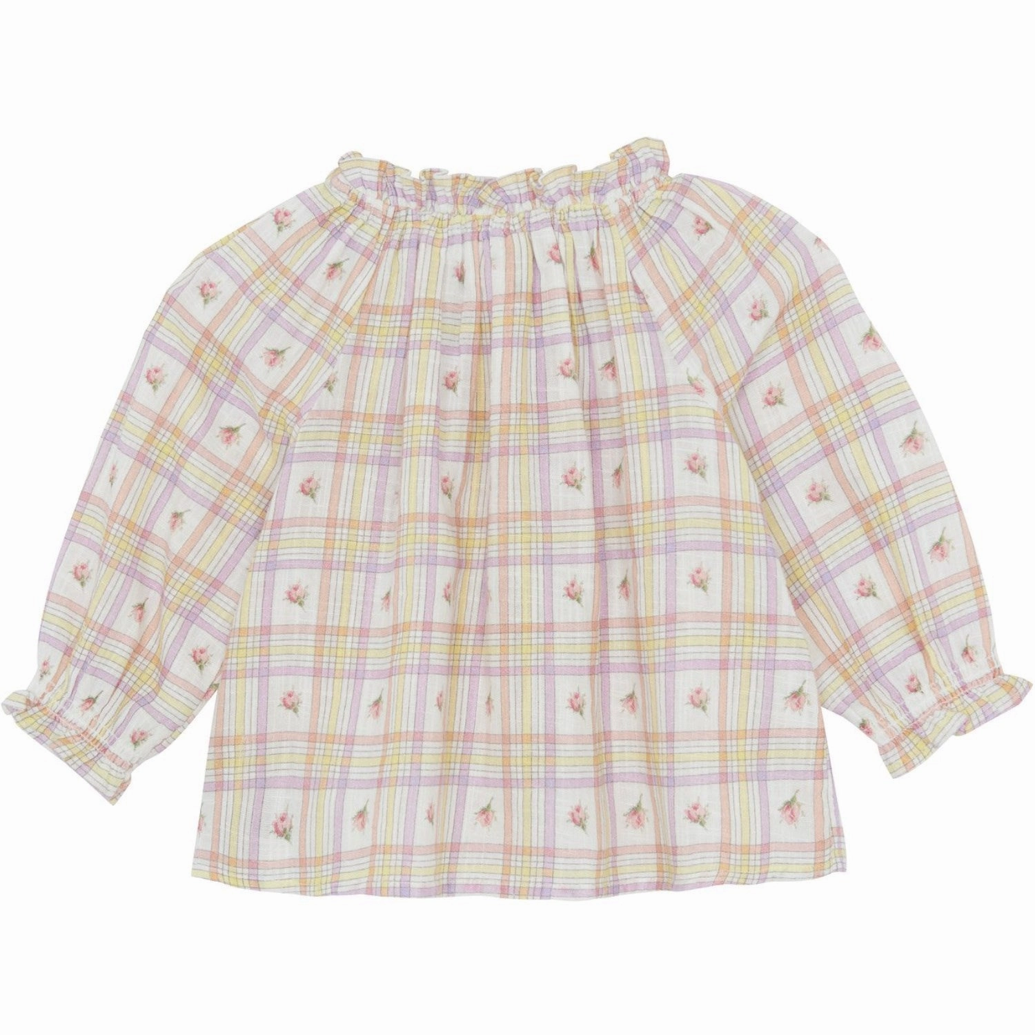 BONTON Carreau Bouton De Rose Reina Blouse Sustainable Manufacturing Process Gym Companion