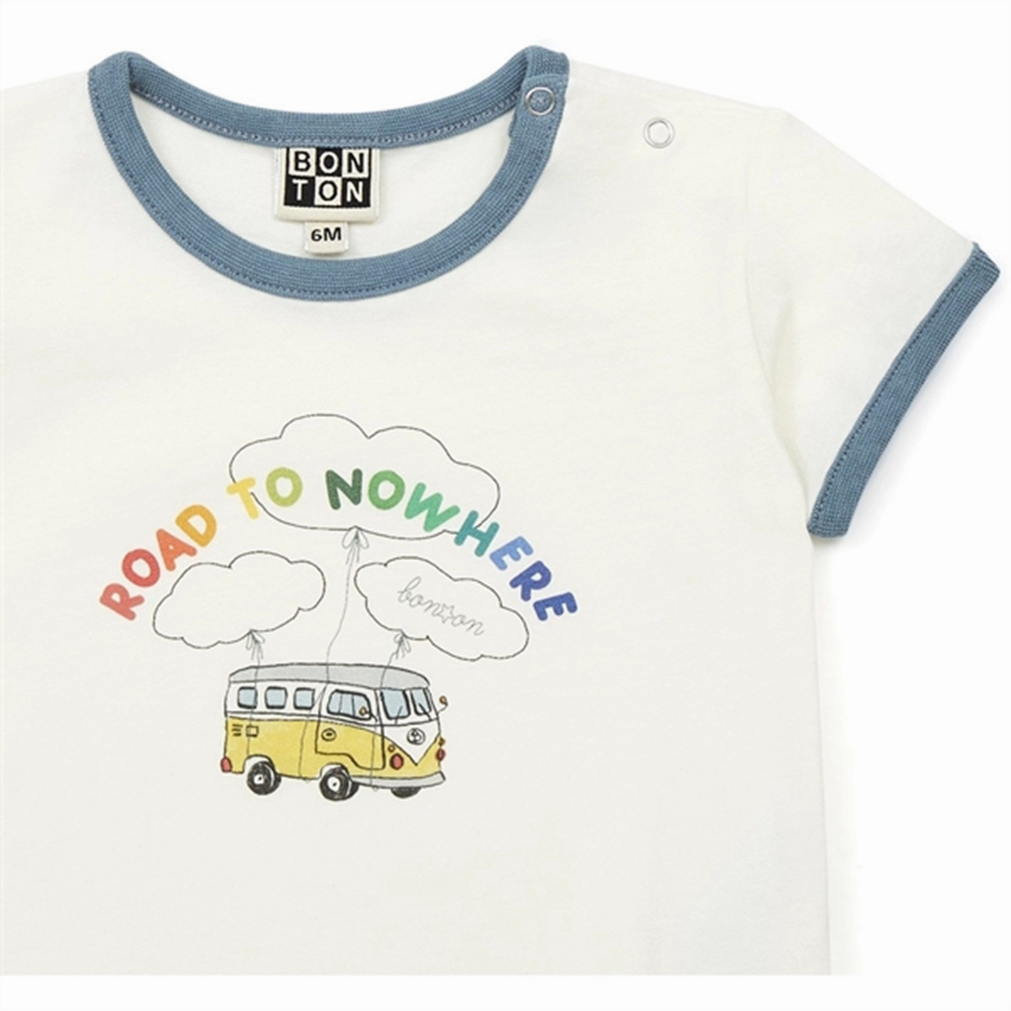 BONTON Creme Bonton Baby T-Shirt Non Irritating Collar