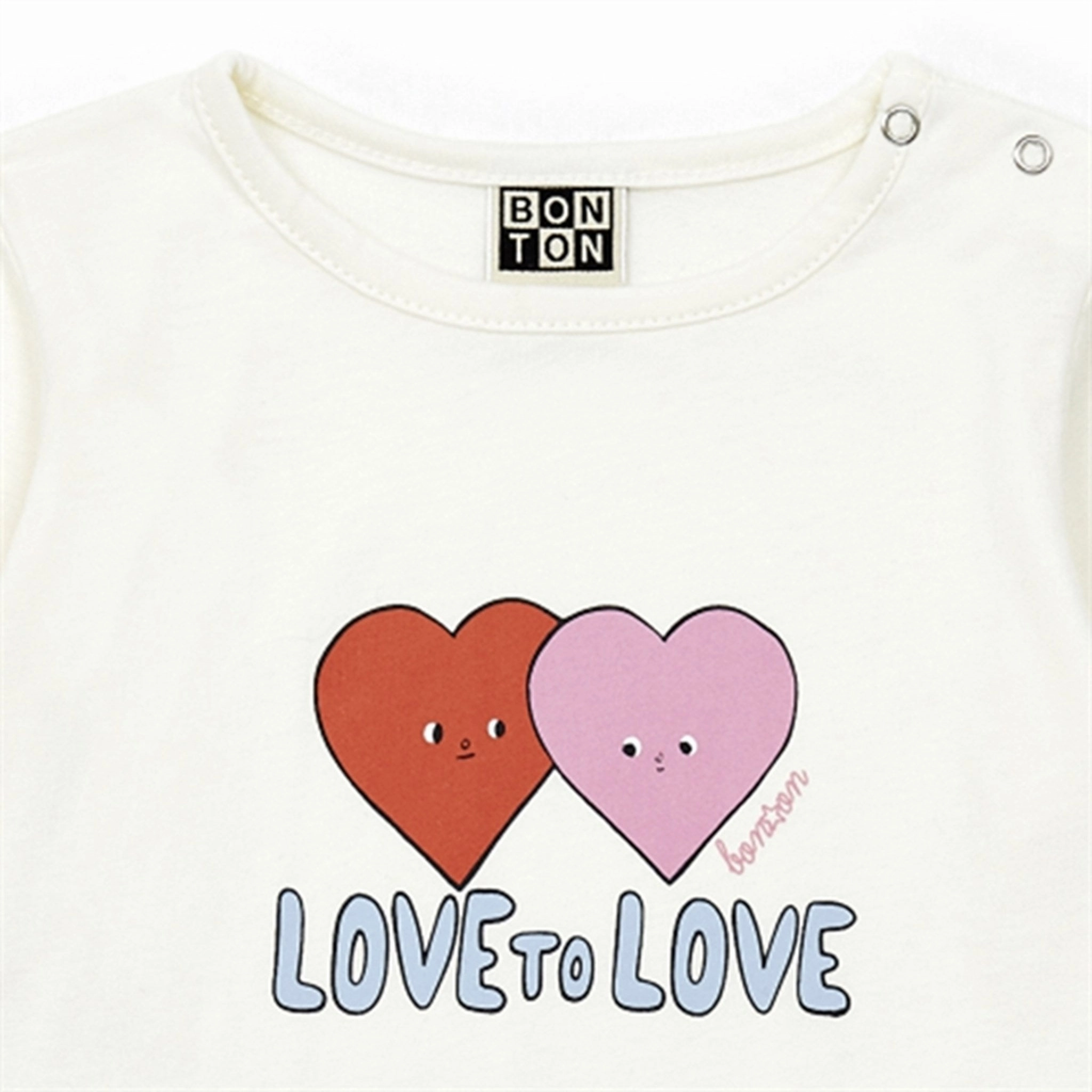 BONTON Creme Bonton T-shirt Relaxed and Comfy Reinforced Shoulder