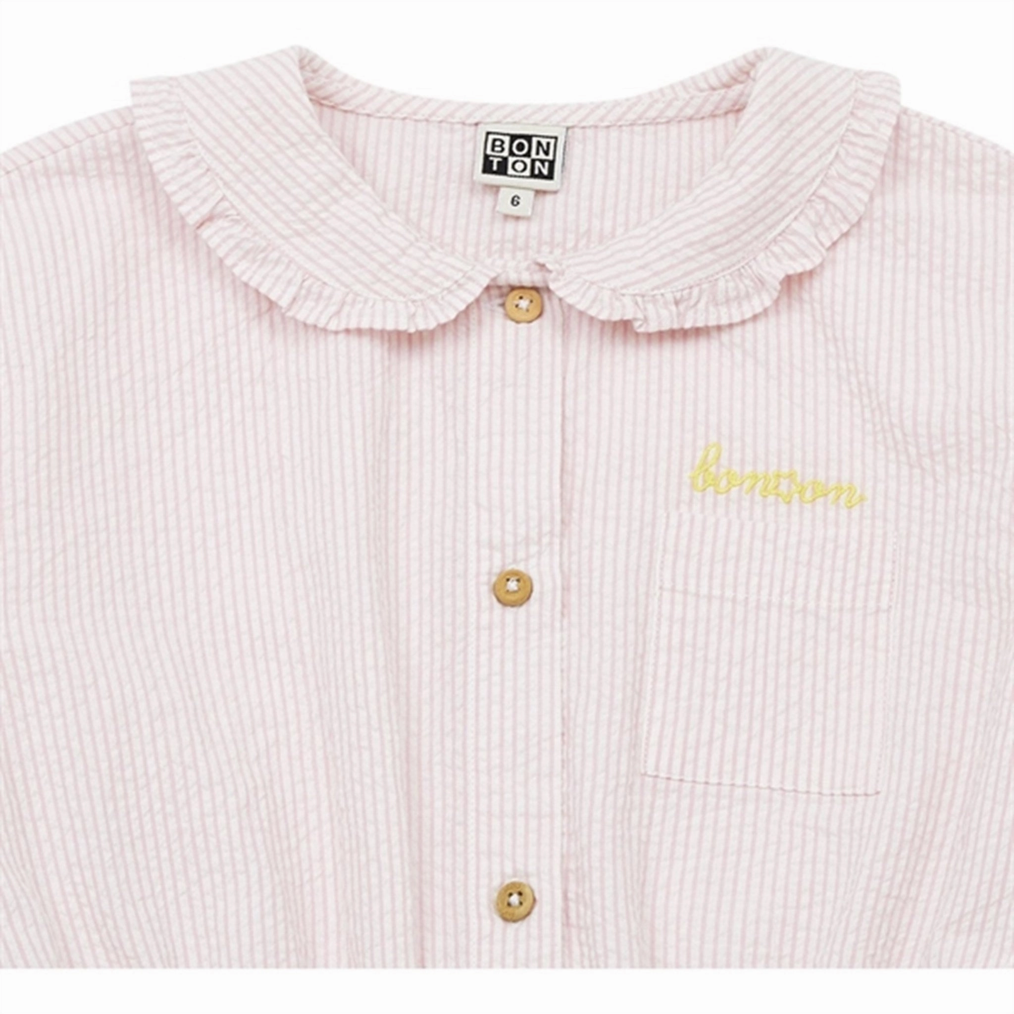 BONTON Rayure Rose Dress Festival Mood Moment Soft