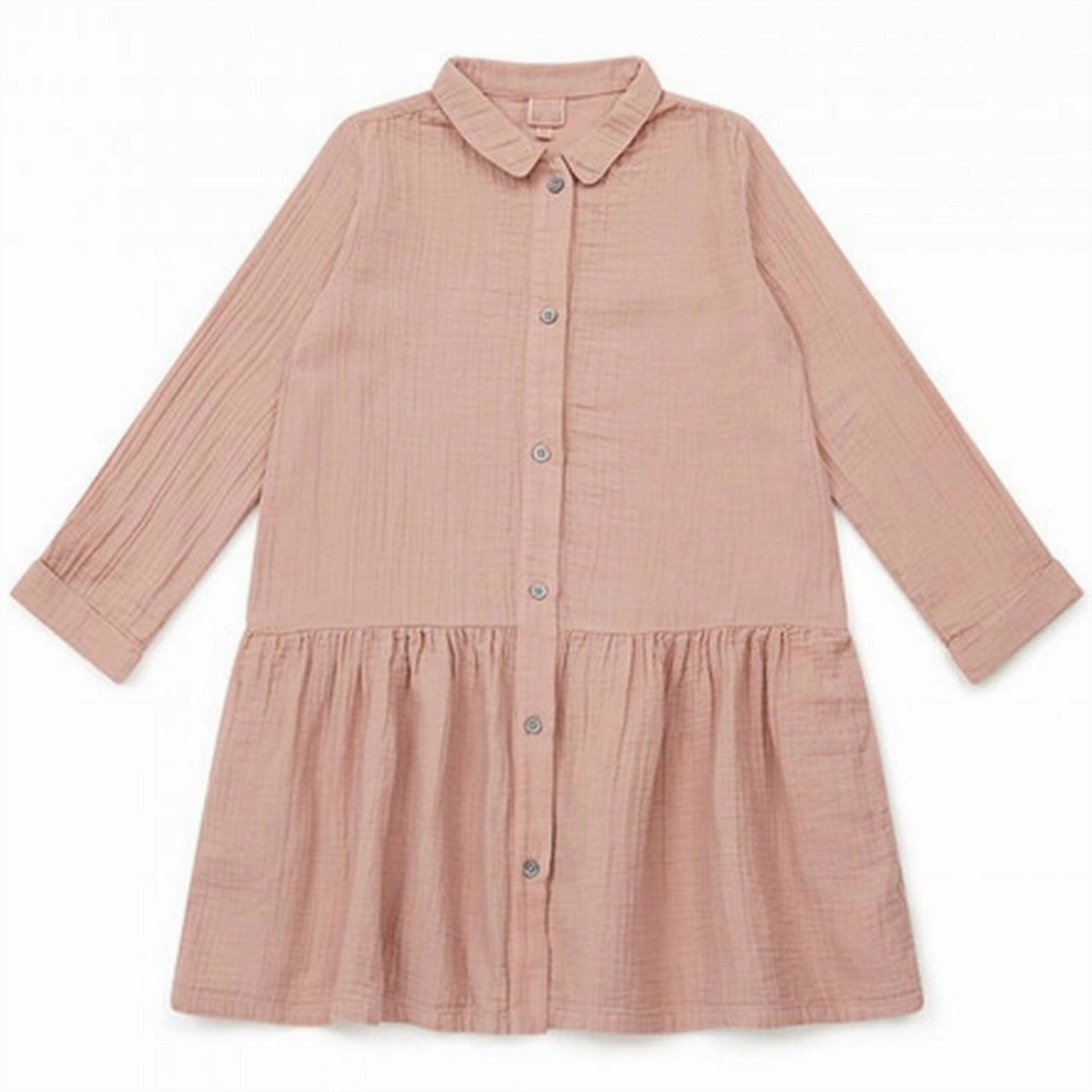 BONTON Rose Rafia Dress Visual Balance Snap-Closure