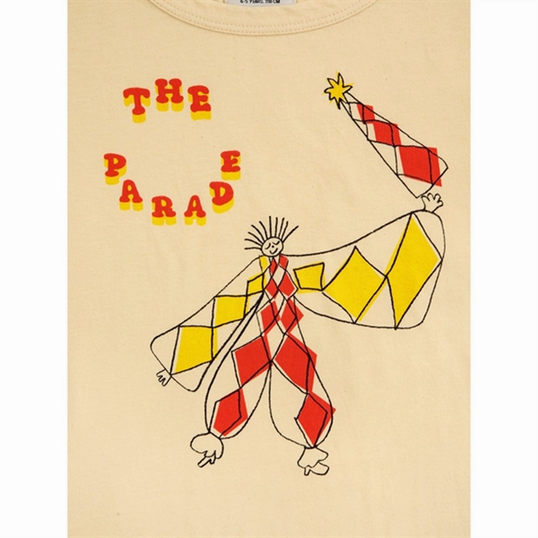Bobo Choses The Parade Master T-Shirt Light Yellow Cozy Feel