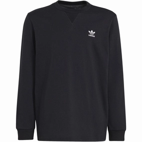 adidas Originals Black Blouse Stretchable Fabric Flexible Movement