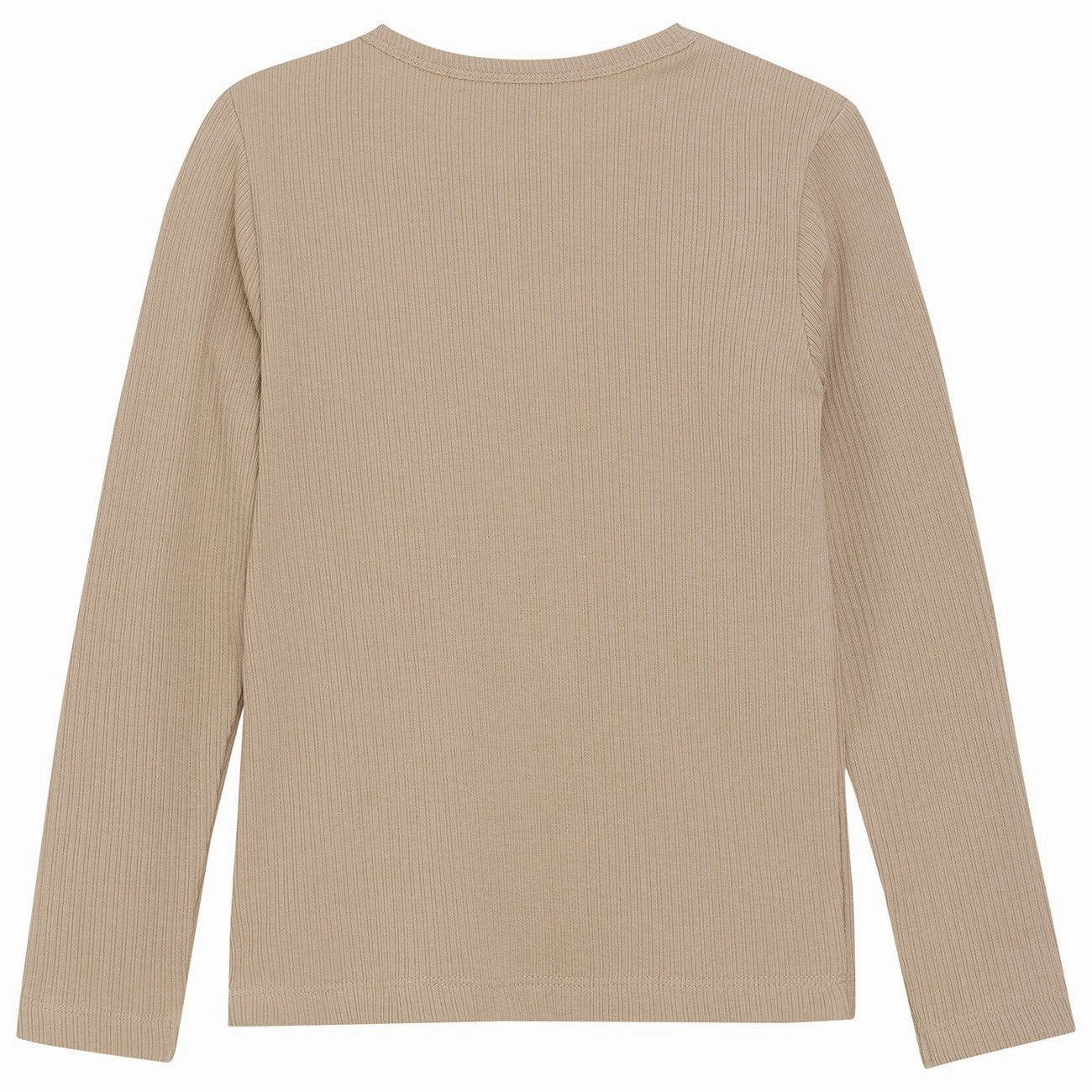Everyday Wear Huttelihut Light Taupe T-Shirt Ls Rib