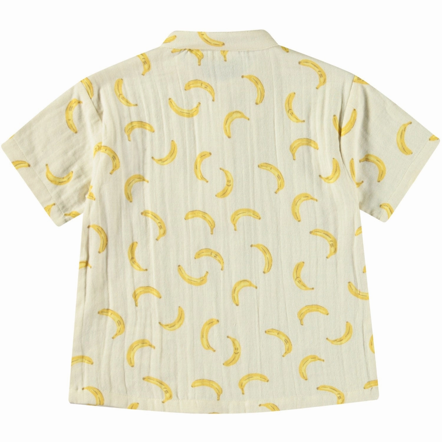 Molo Cute Bananas Ever Shirt SS Adjustable Cuff Closure