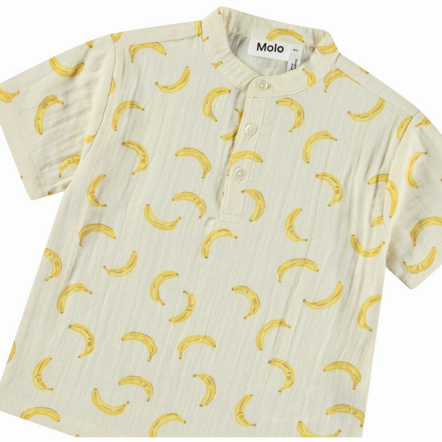 natural fiber Molo Cute Bananas Ever Shirt SS
