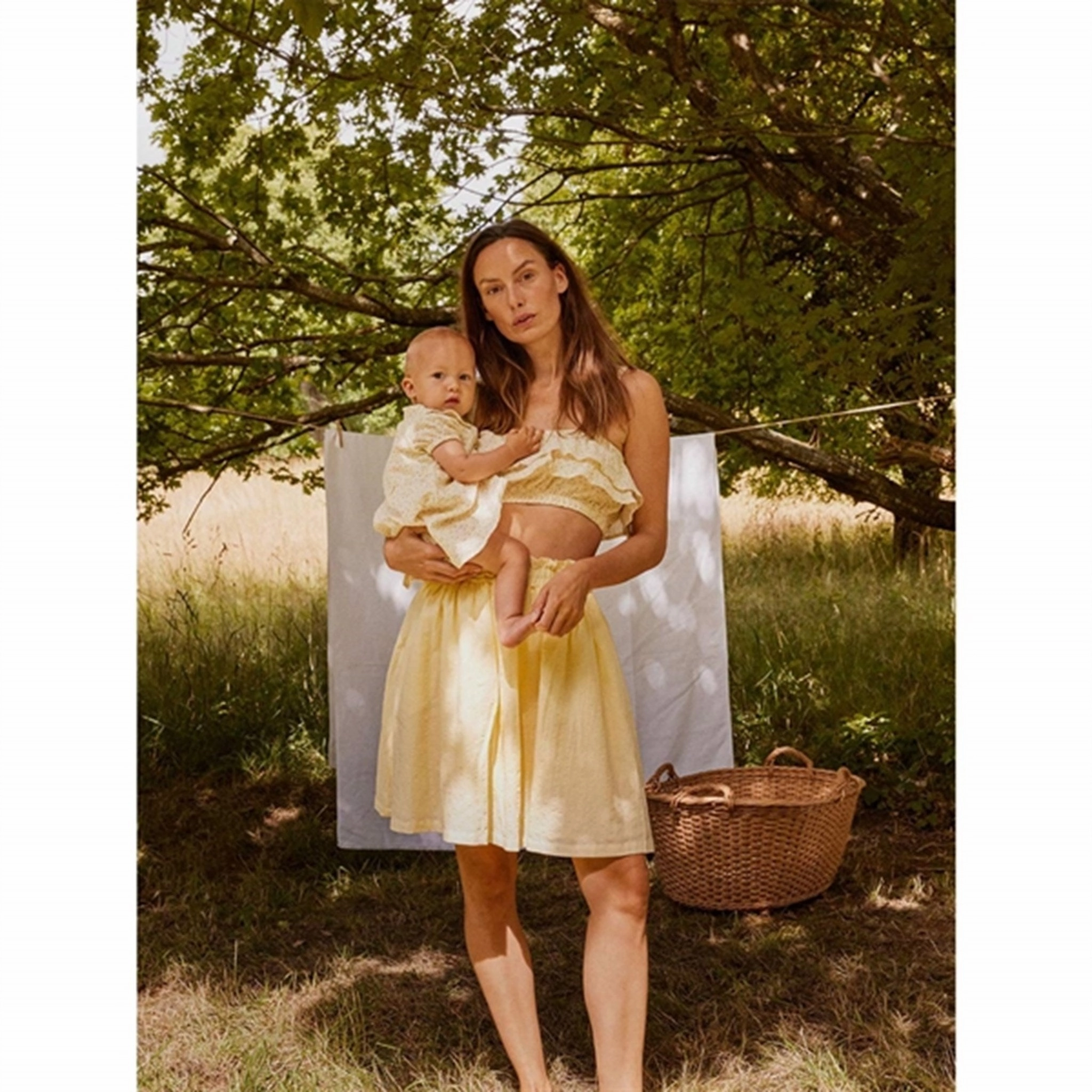 Satin Layers Layered Comfort Wear Lil'Atelier Turtledove Hulla Loose Body Dress AOP