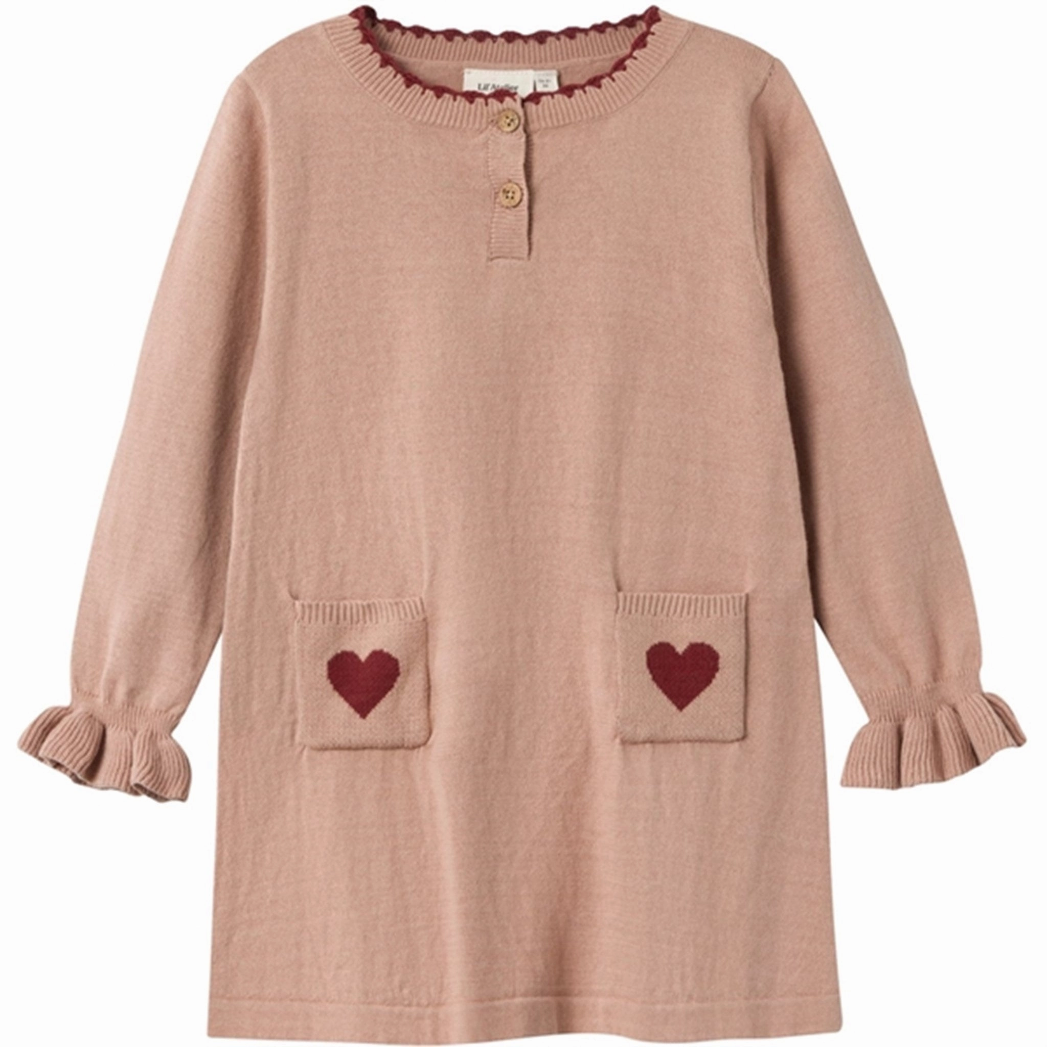 Office Casual Lil'Atelier Nougat Saran Knit Dress