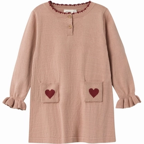 Office Casual Lil'Atelier Nougat Saran Knit Dress