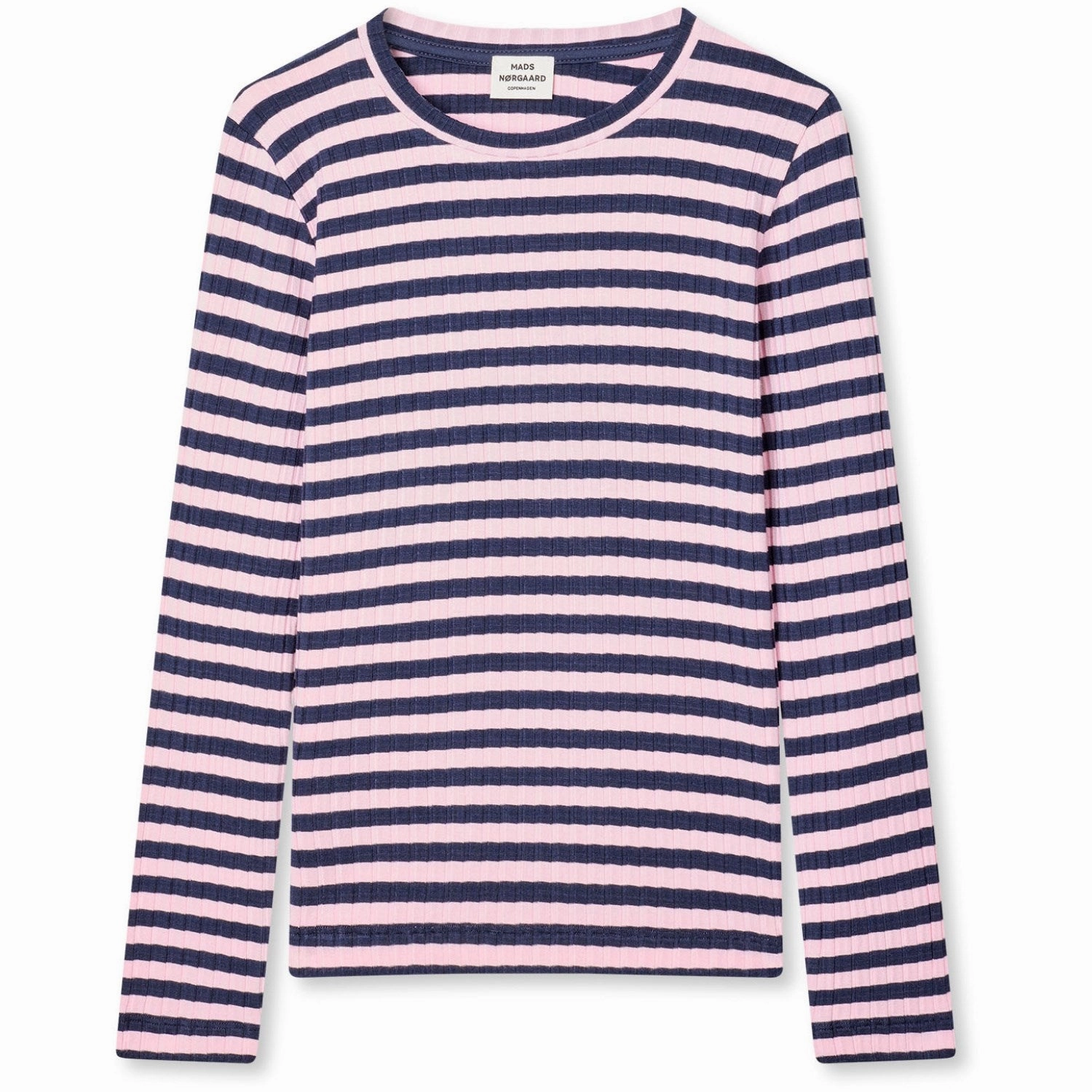 Fashion-Forward Mads N?rgaard Parisian Night/Parfait Pink 5X5 Classic Stripe Talika Top