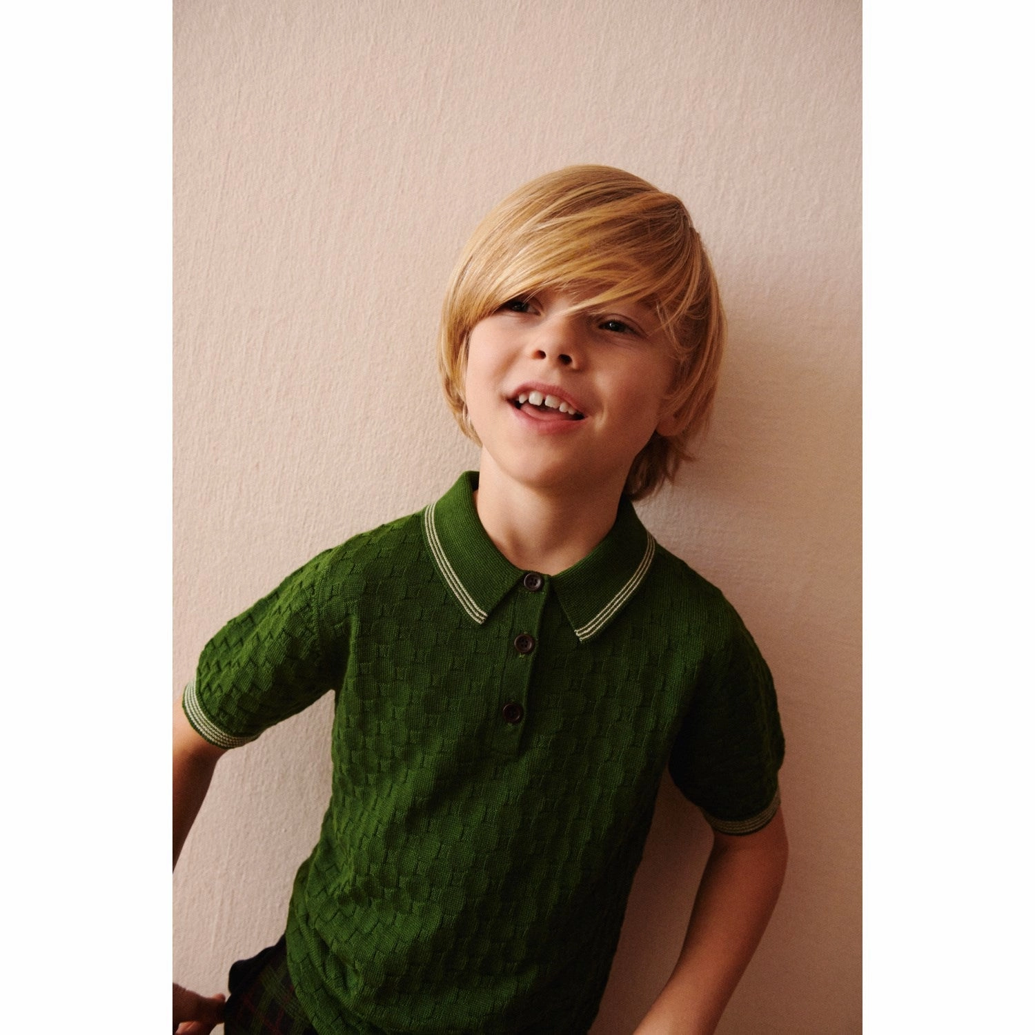 Stylish Neckline FUB Forest Polo