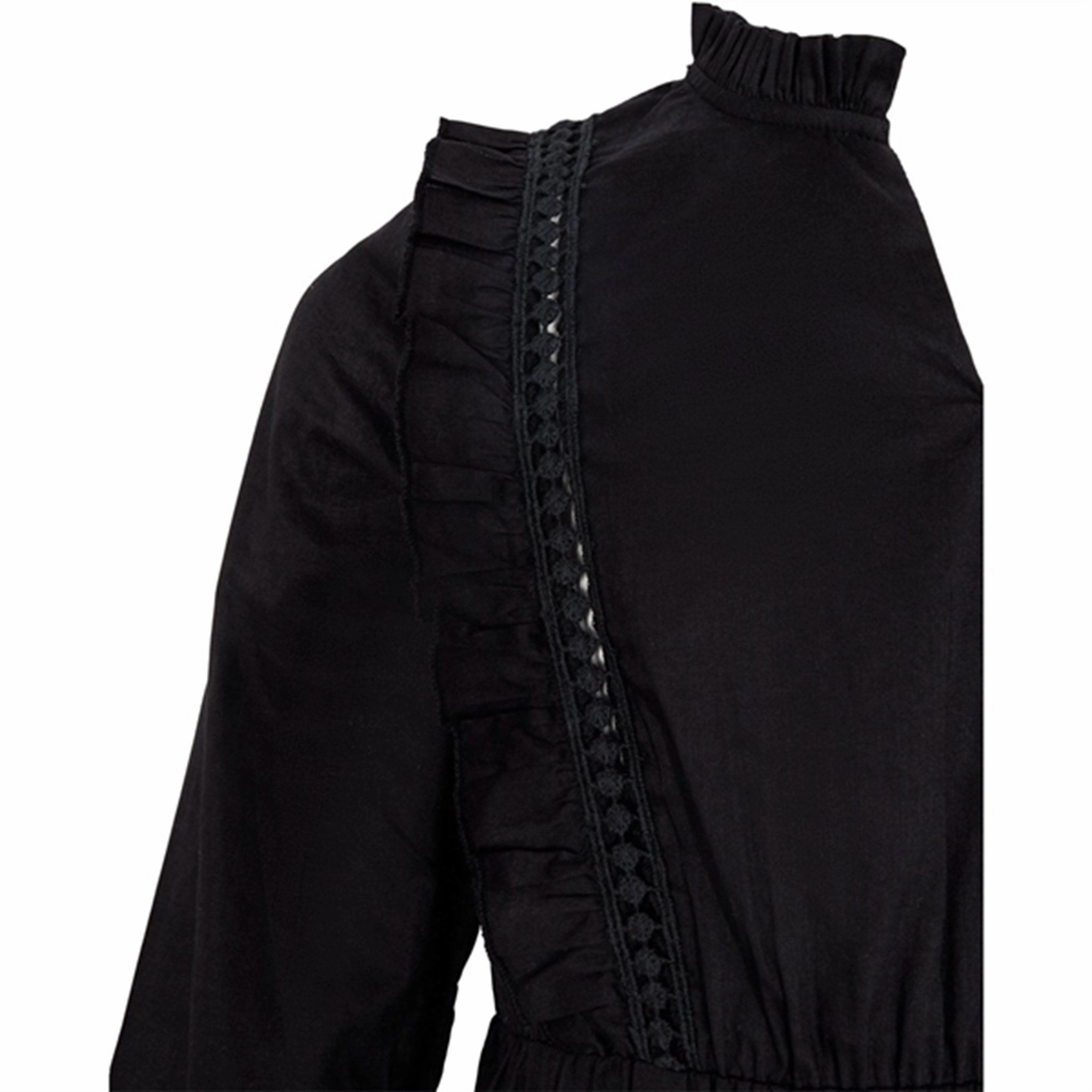 Printed-Fabric Sofie Schnoor Black Dress