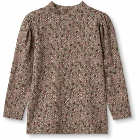 Chic Look Fliink Humus Aop. Kelly Ls Puff Tee L/S