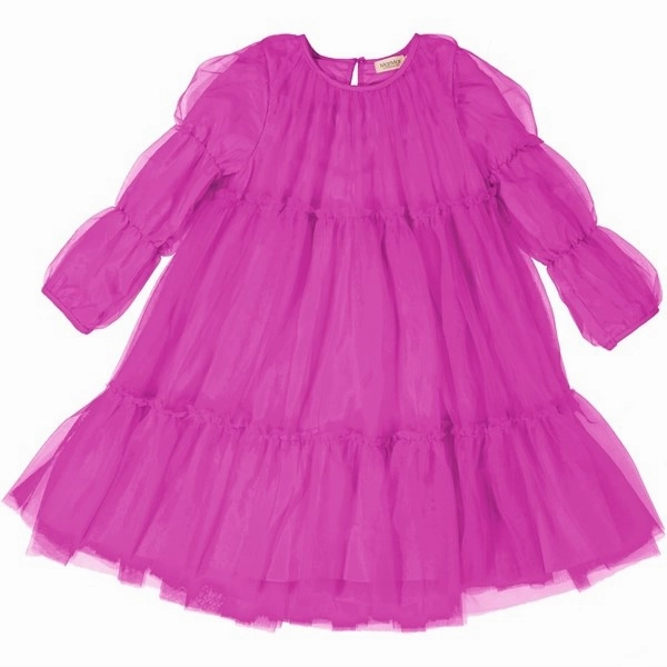 MarMar Pink Fuchsia Drew Ballerina Dress Sleek and Flattering