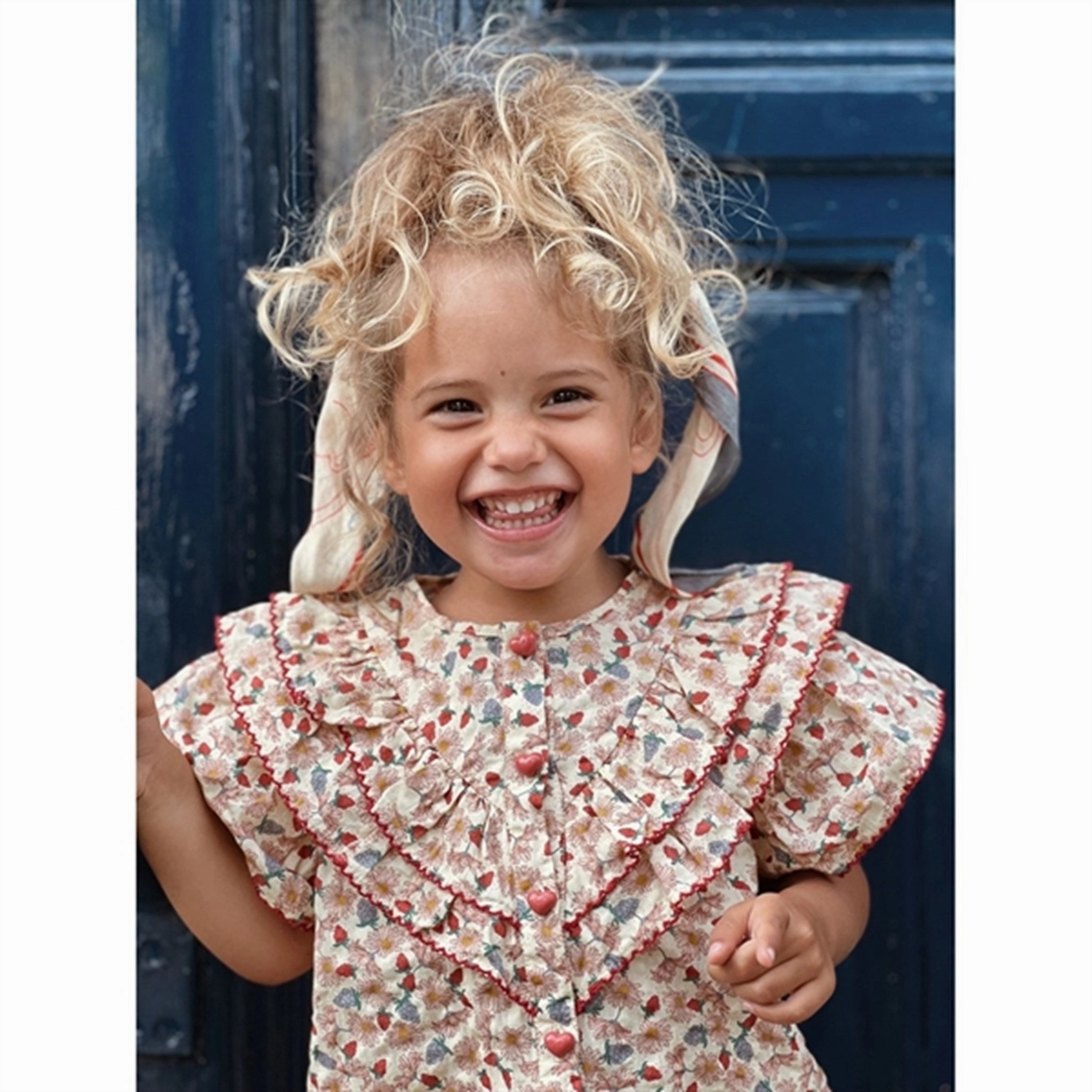 Trendy Vibes Standalone Option Konges Sl?jd Marguerit Kim Frill Shirt