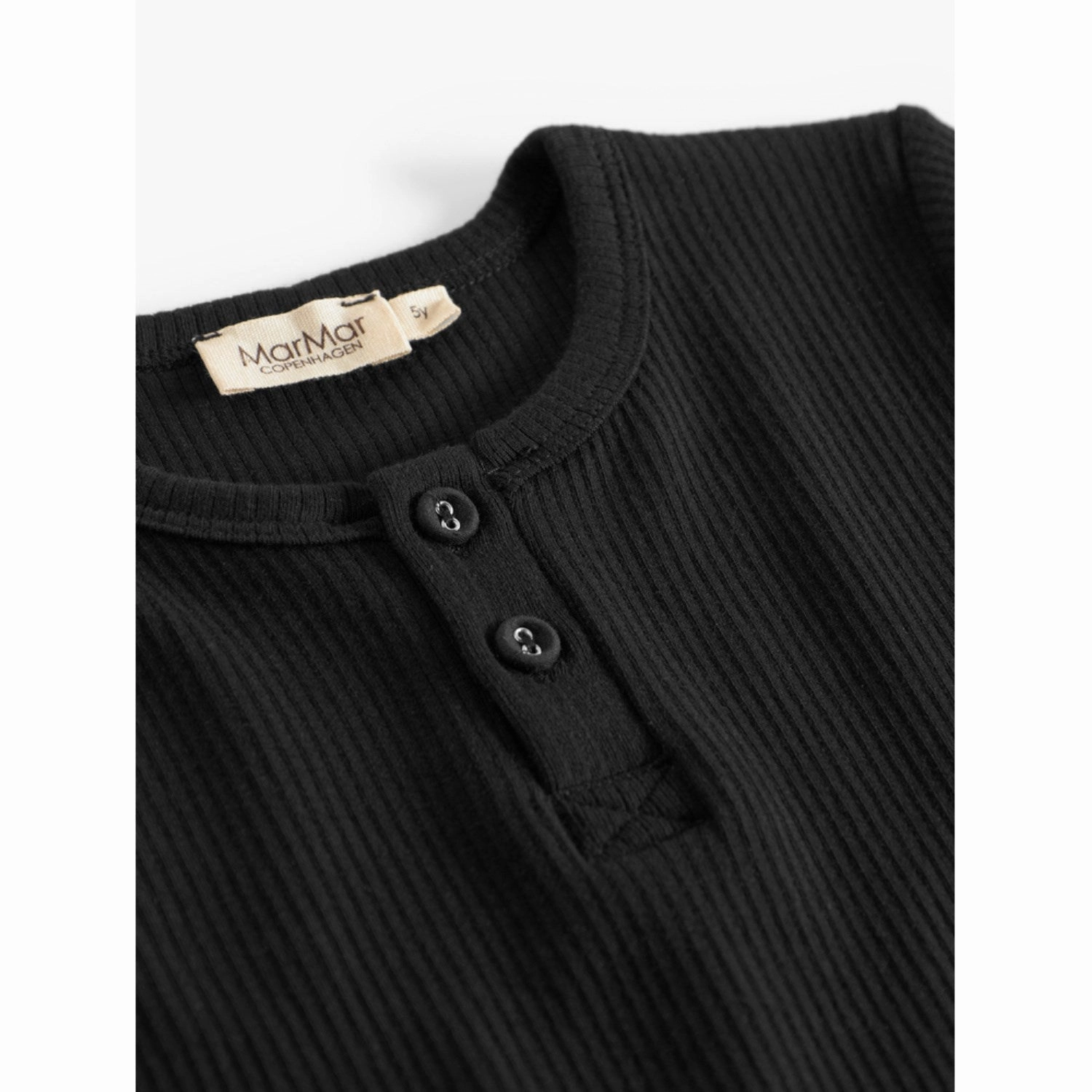 Adjustable Cuff Closure MarMar Modal Black Blouse