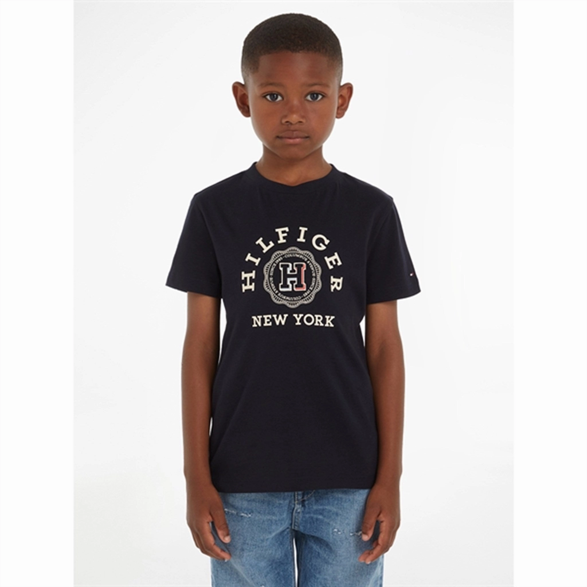 Tommy Hilfiger Monotype Arch T-Shirt Desert Sky thermal