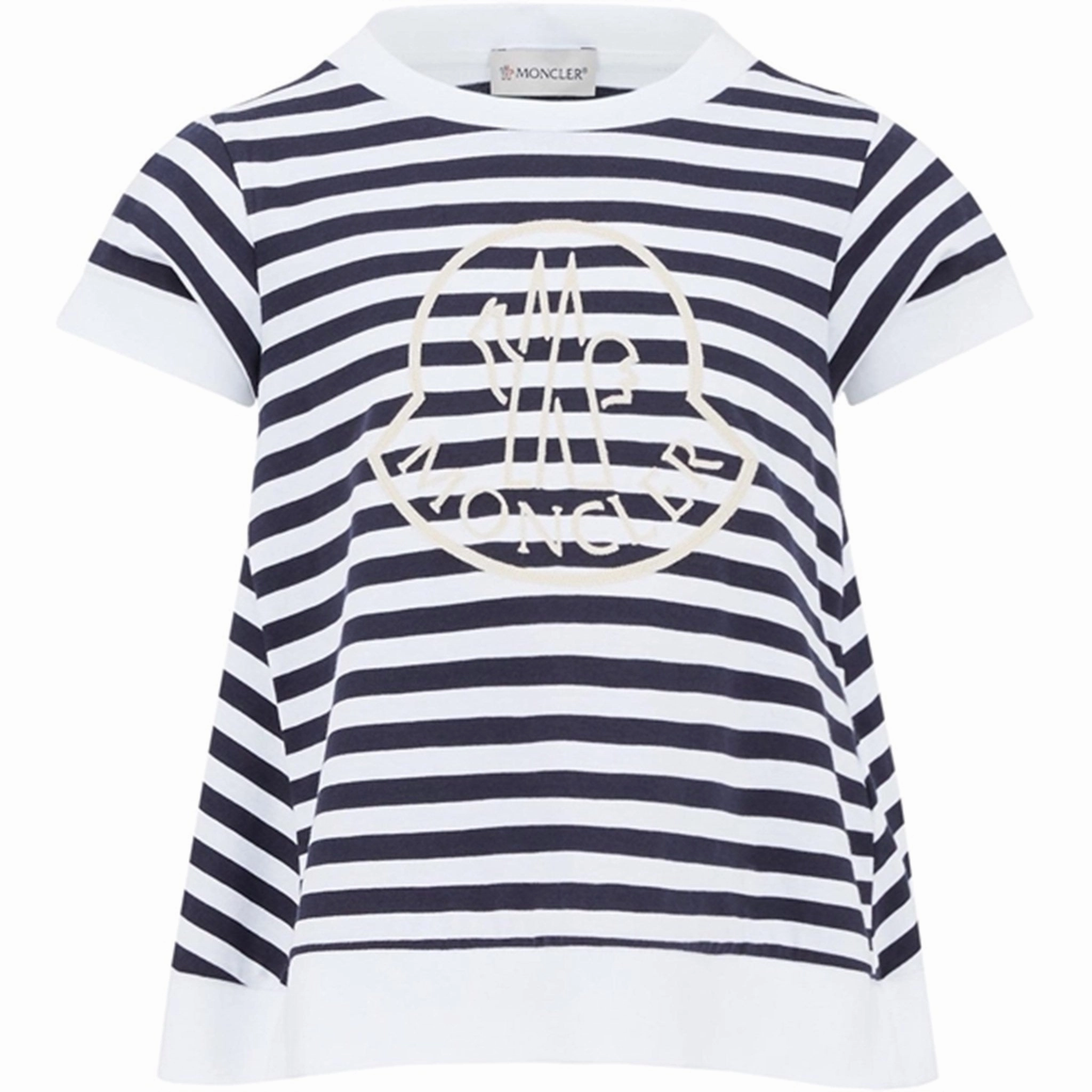 Moncler T-Shirt Natural Holiday Casual Sustainable Production Process