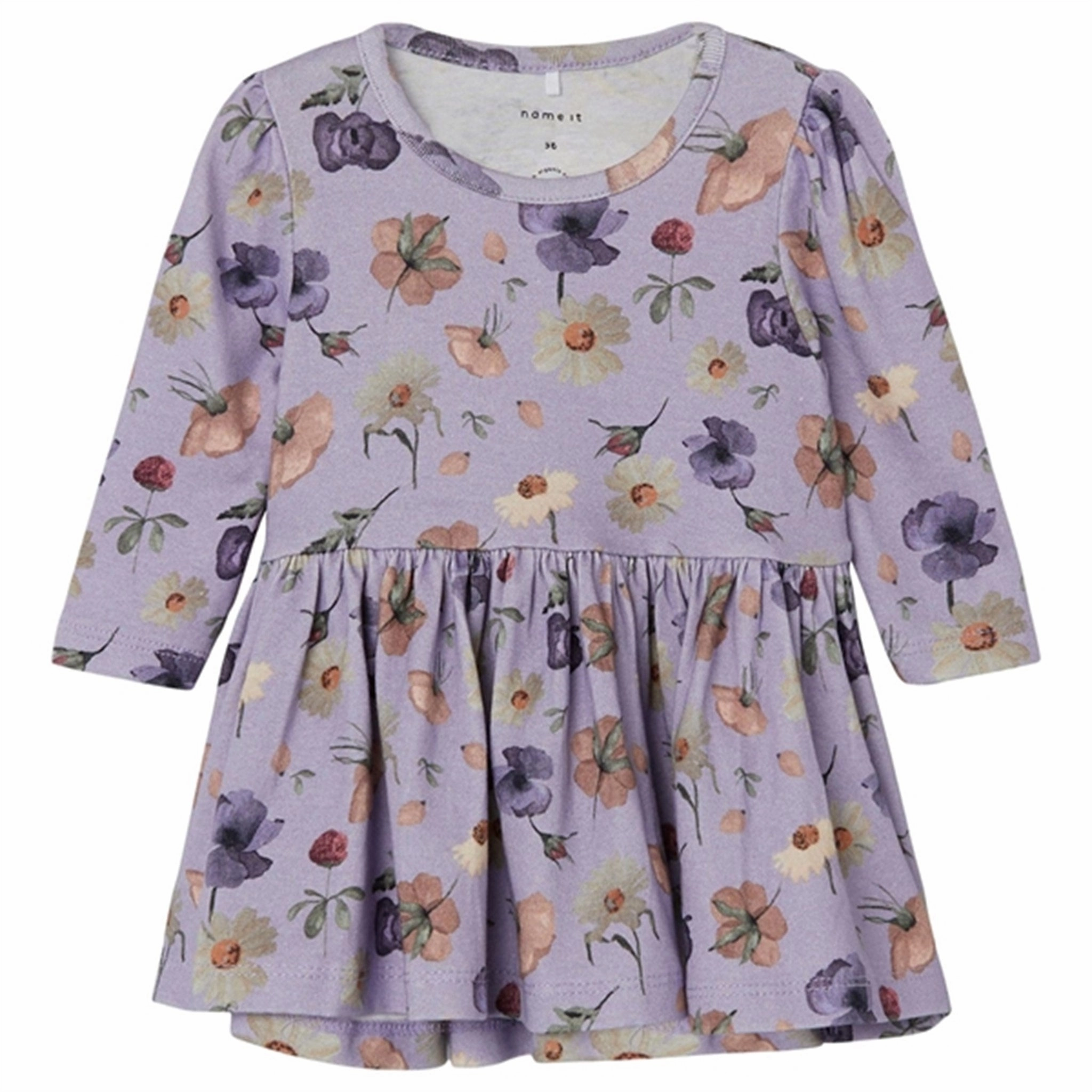 Name it Cosmic Sky Barbora Dress Pure Color Soft Vibe