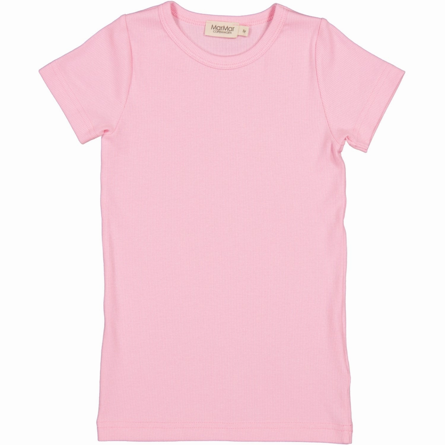 Soft Touch Summer Favorite MarMar Modal Fine Rib Pink Blossom Tago T-shirt