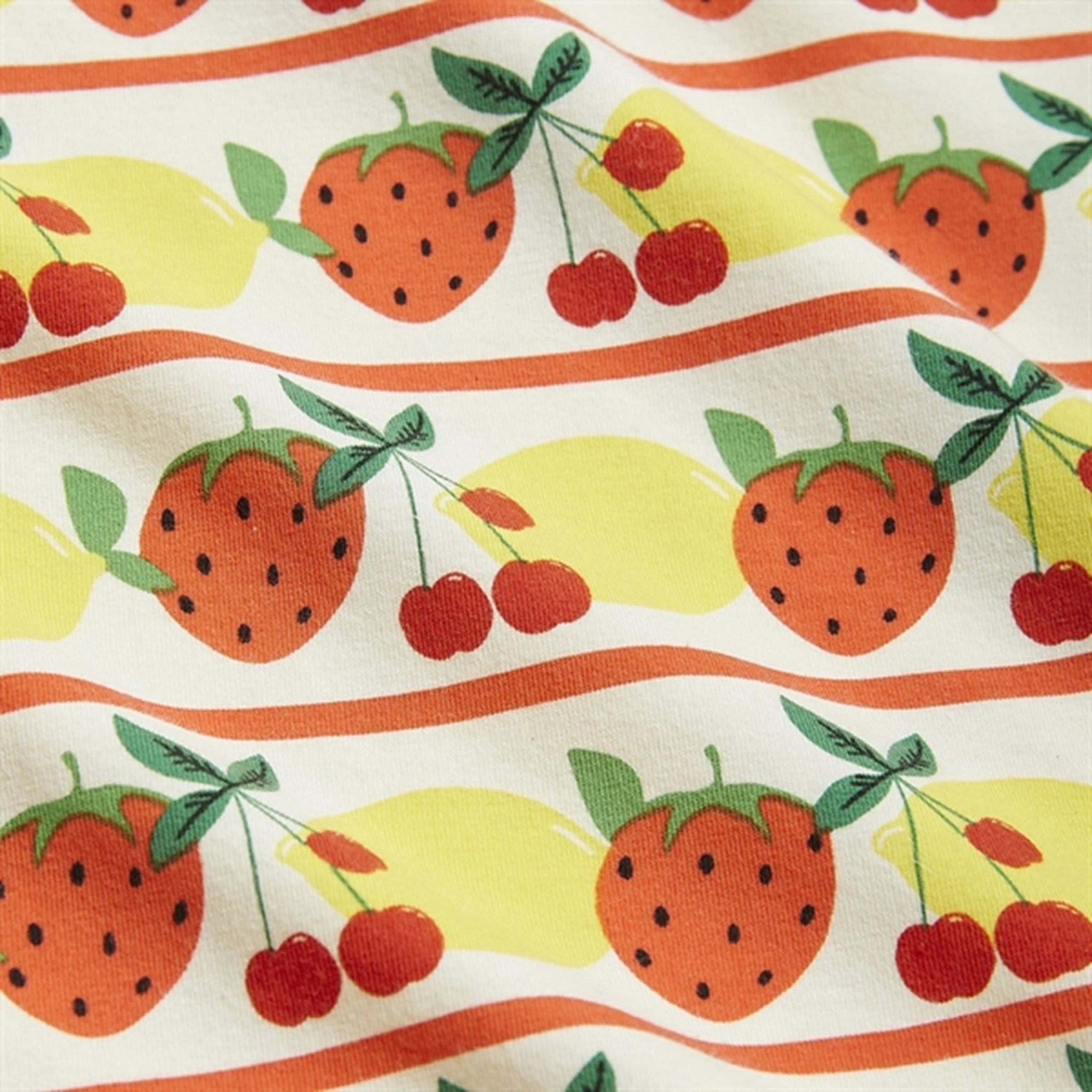 Mini Rodini Fruits Aop Ls Dress Multi Style Vibes