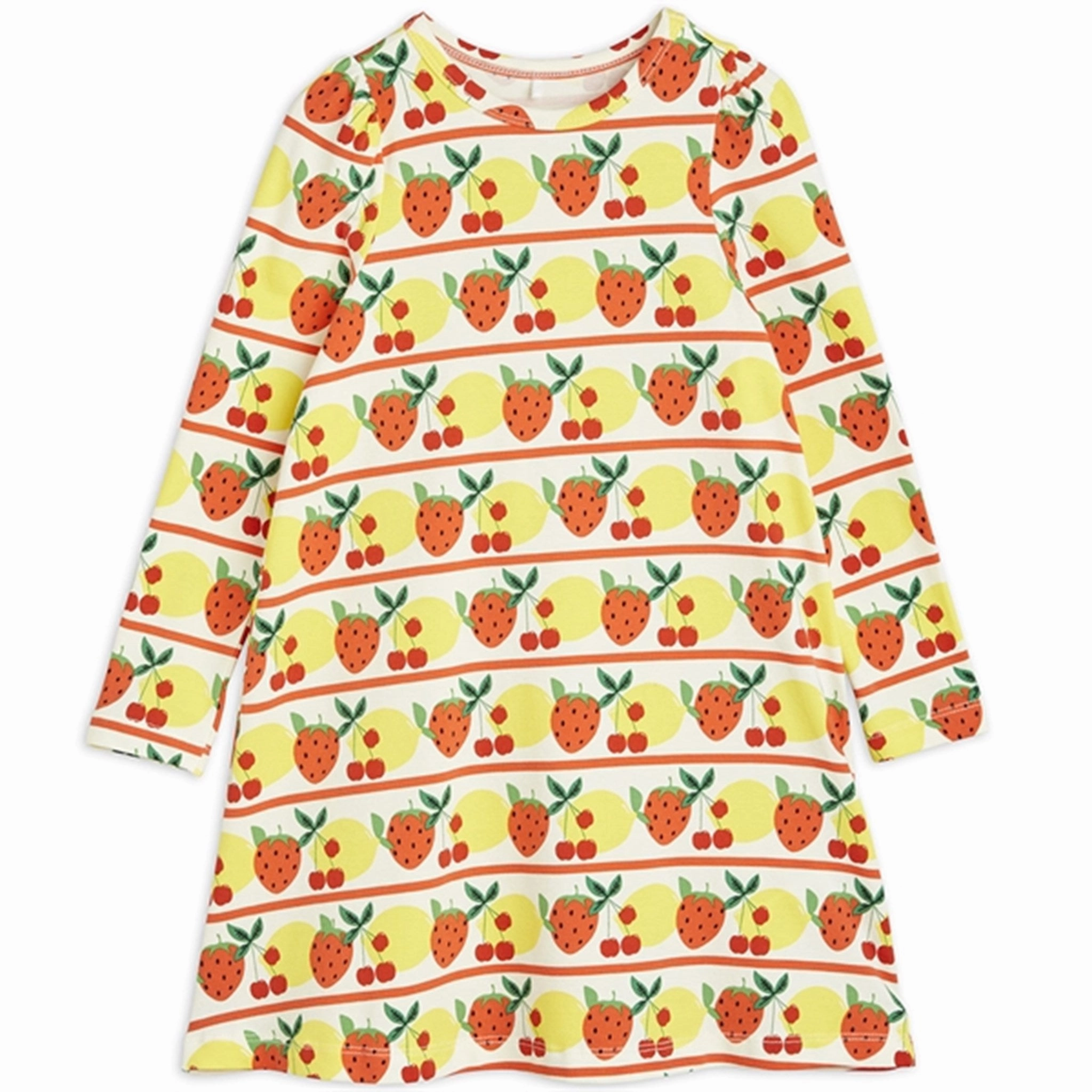 Night wear Work Favorite Mini Rodini Fruits Aop Ls Dress Multi