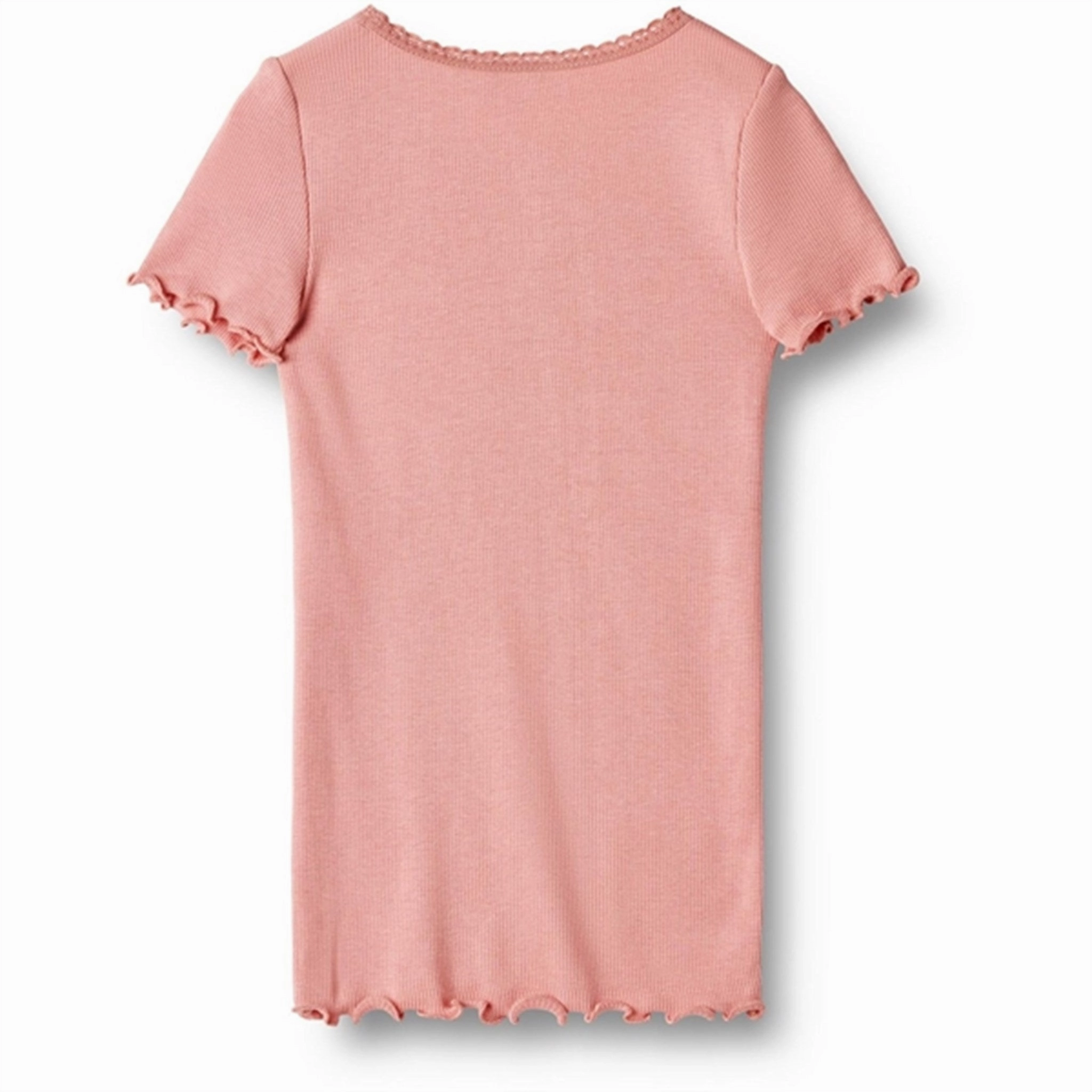 Casual Wearable Wheat Rosette Rib T-shirt Katie