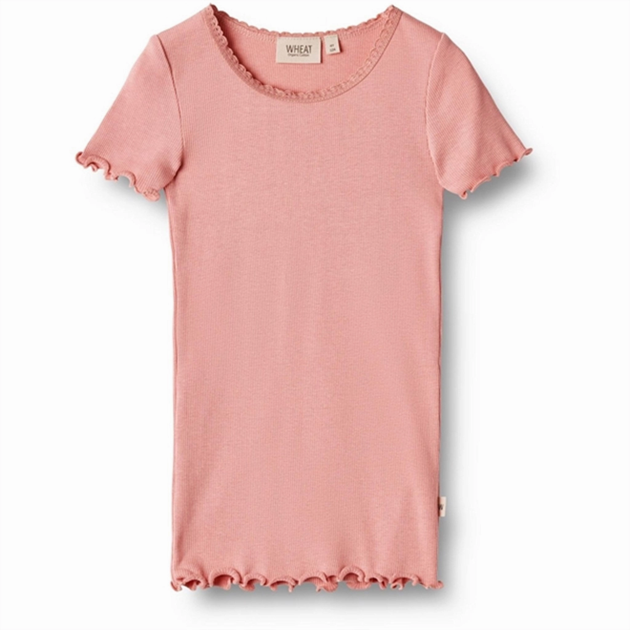 Wheat Rosette Rib T-shirt Katie Cool and casual