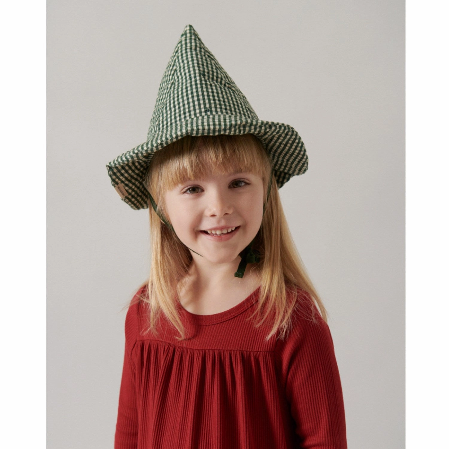 Tonal-Stitching MarMar Modal Hibiscus Red Duse Dress