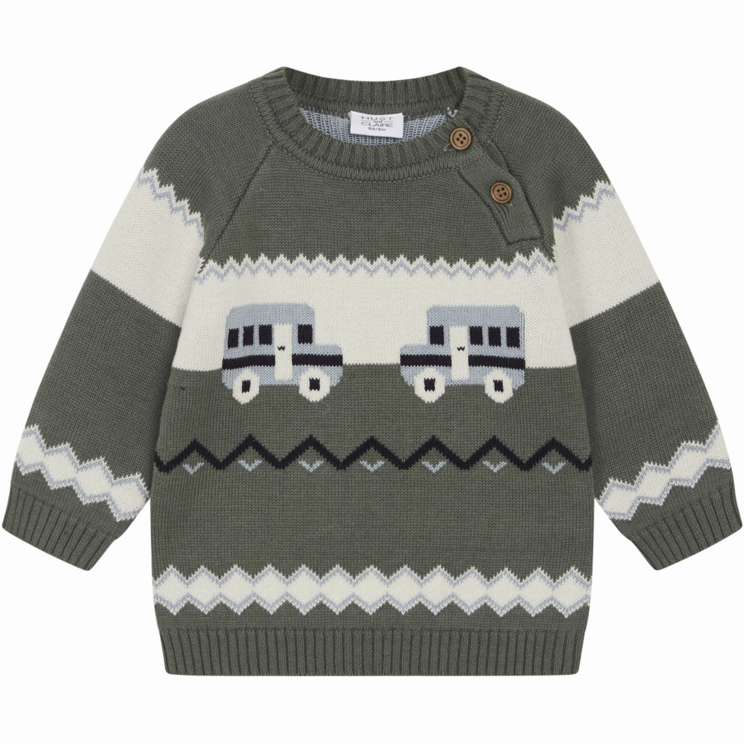 Hust & Claire Pineneedle Baby Palle Pullover adult clothing