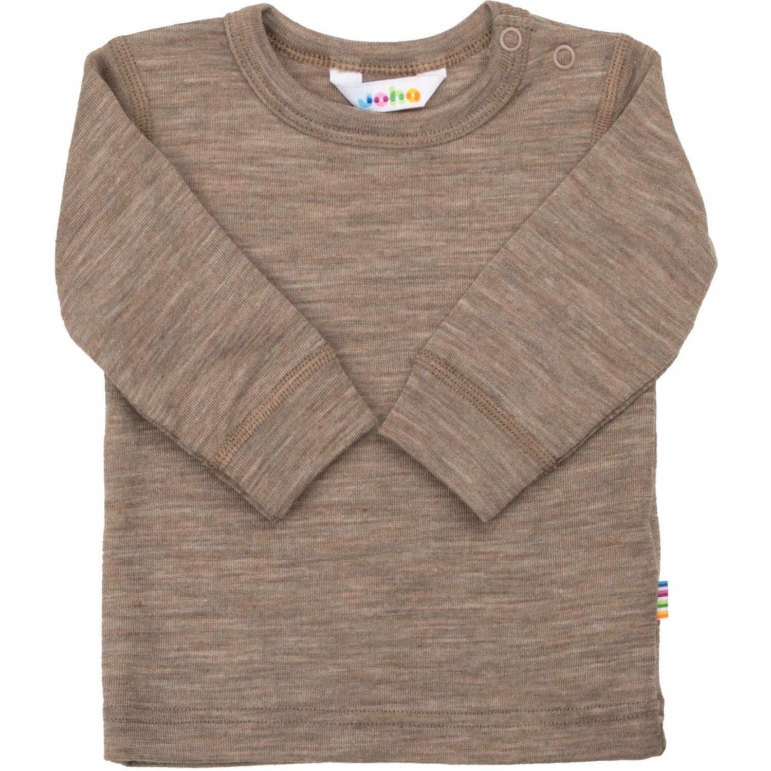 Eco-Friendly Choice Joha Beige Melange Blouse M/Lange Sleeves