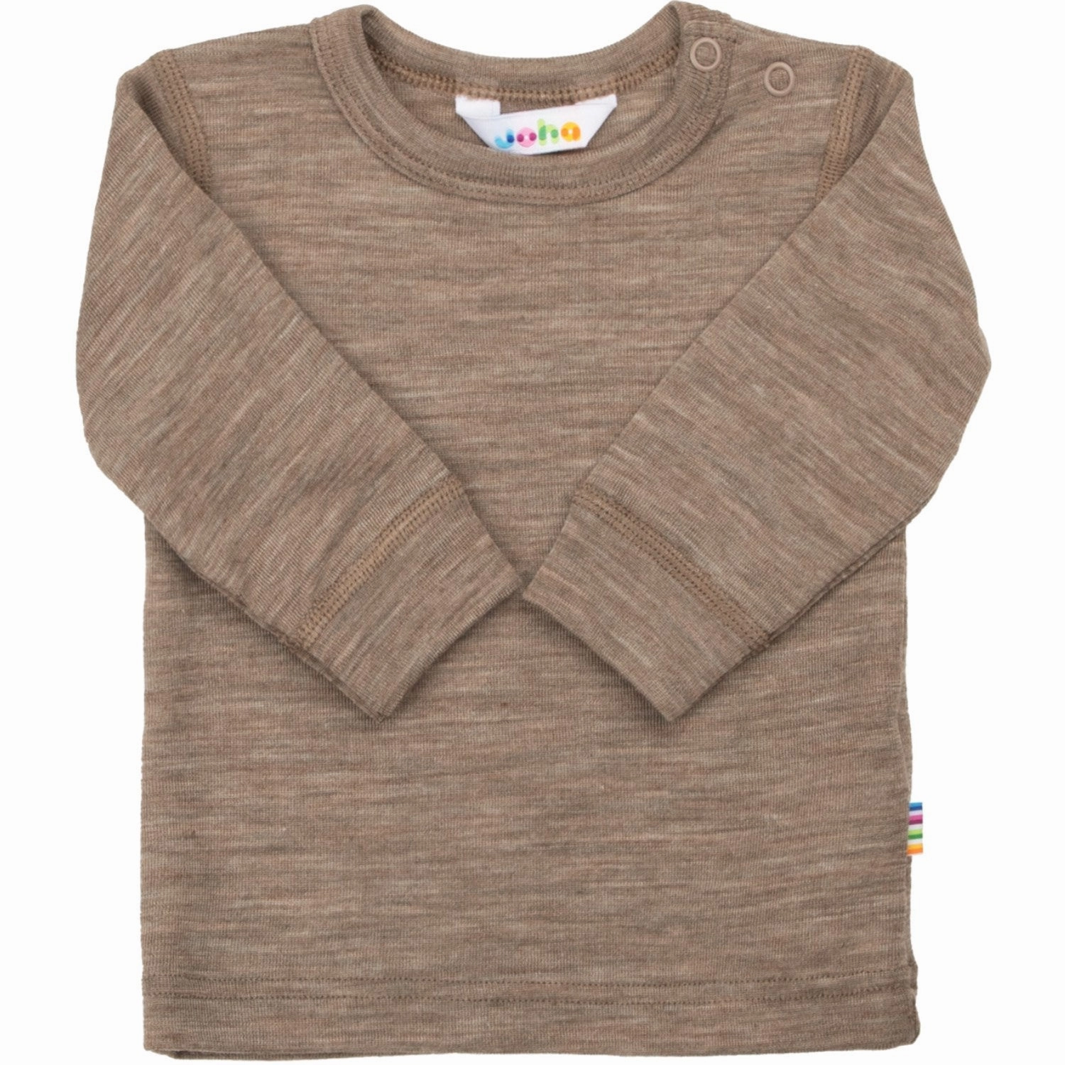 Joha Beige Melange Blouse M/Lange Sleeves Wrinkle Free Care Breathable Lining