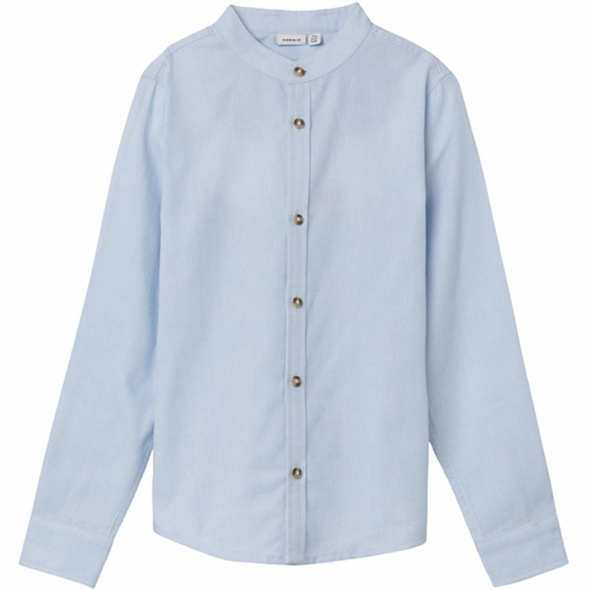 Name it Cashmere Blue Rezo Shirt Smooth Stitch Pattern