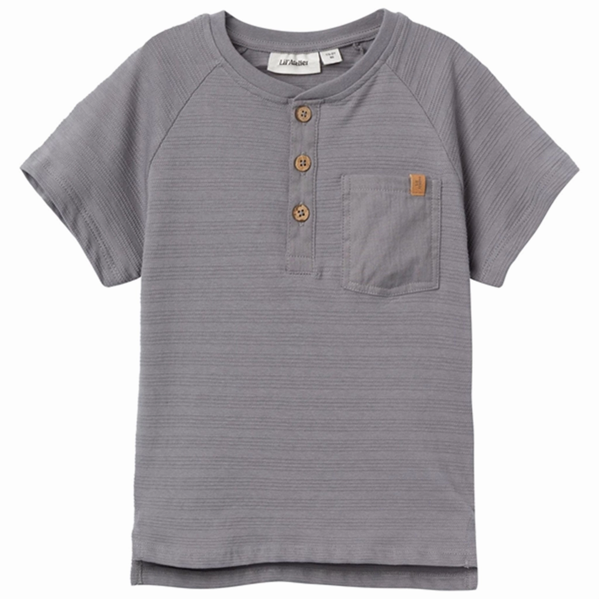 Lil'Atelier Frost Gray Hijan T-Shirt QuickDryTechnology