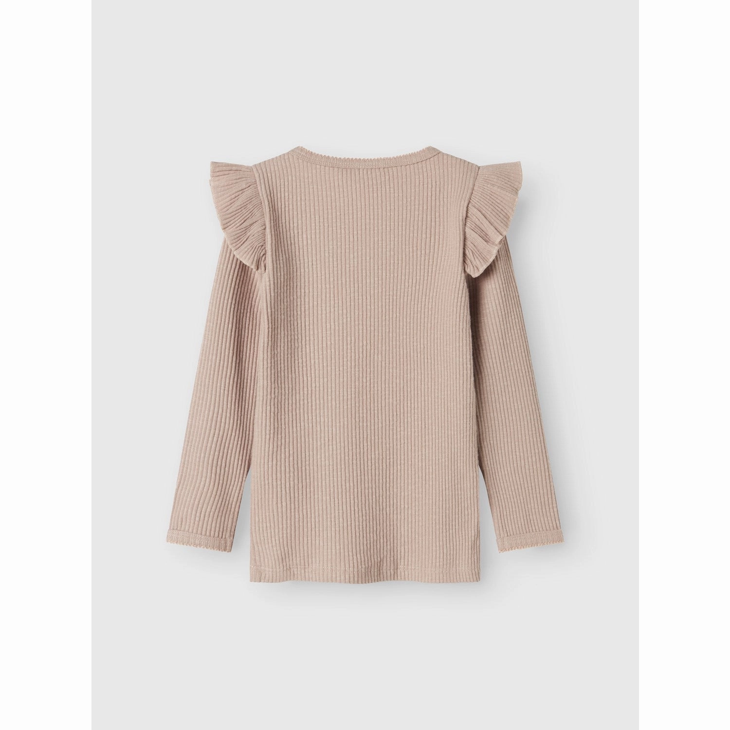 Lil'Atelier Shadow Gray Raja Sao Slim Blouse fade resistant color Bamboo Fiber Blend