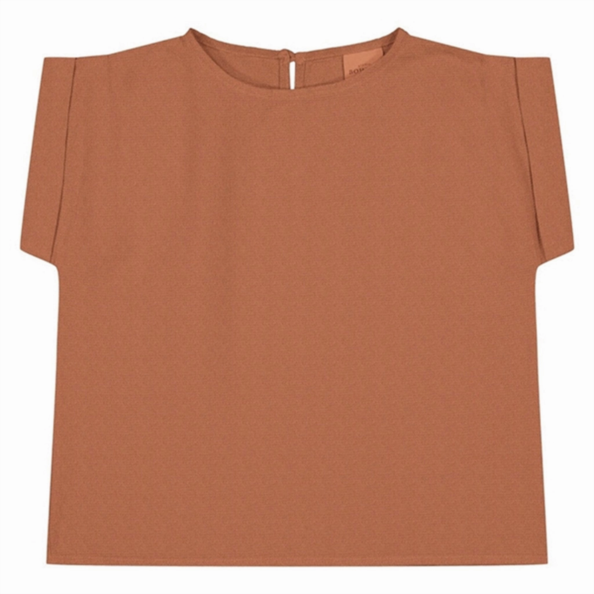 Comfortable And Trendy Animal Print Studio Boheme T-shirt Praslin Caramel
