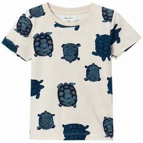 Name it Peyote Melange Jeppe T-Shirt Modern Outfit