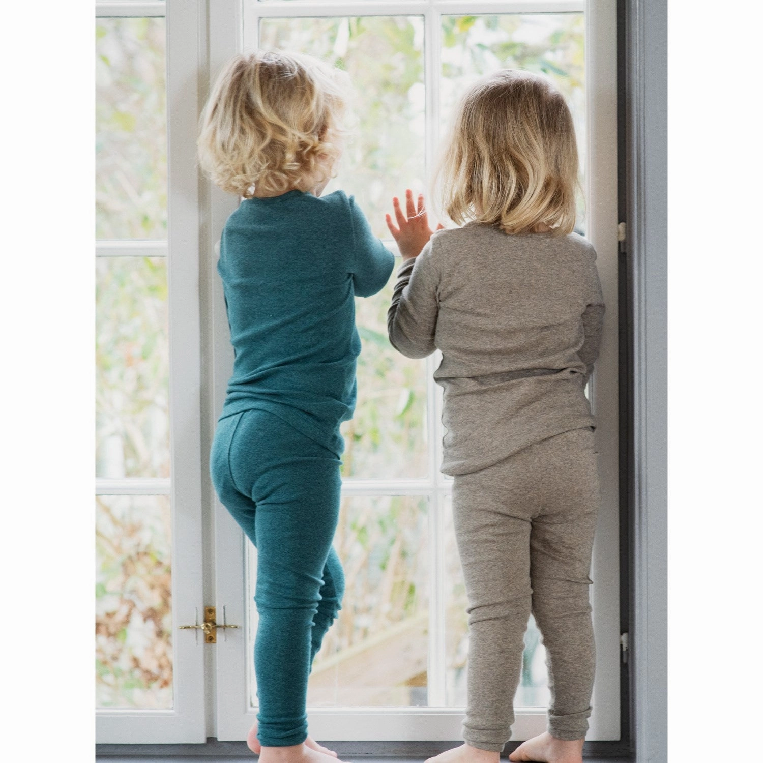 Serendipity Taupe Slim Blouse Vibrant Colors