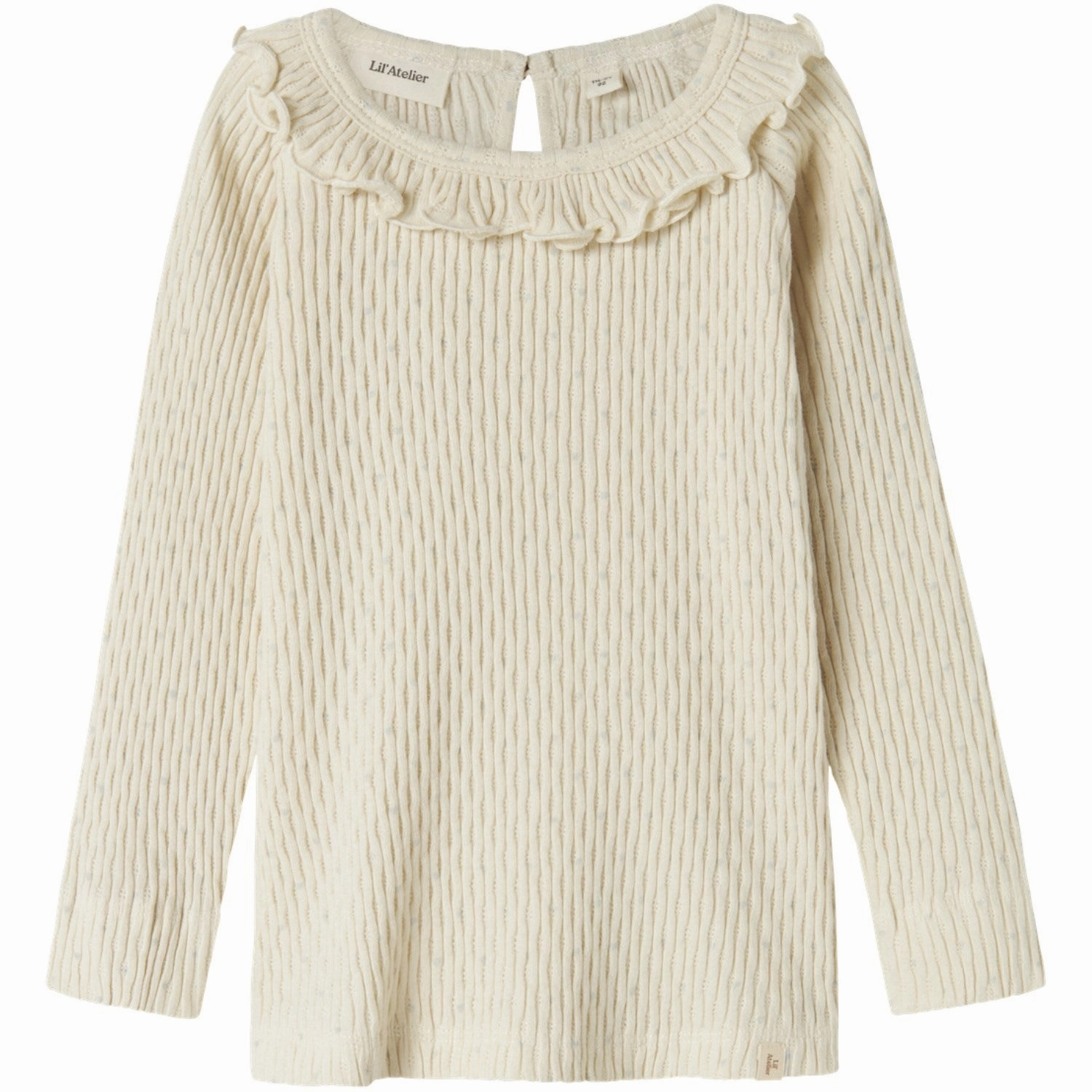 Moisture Management Tech Summer Must-have Lil'Atelier Turtledove Fiducia Slim Blouse