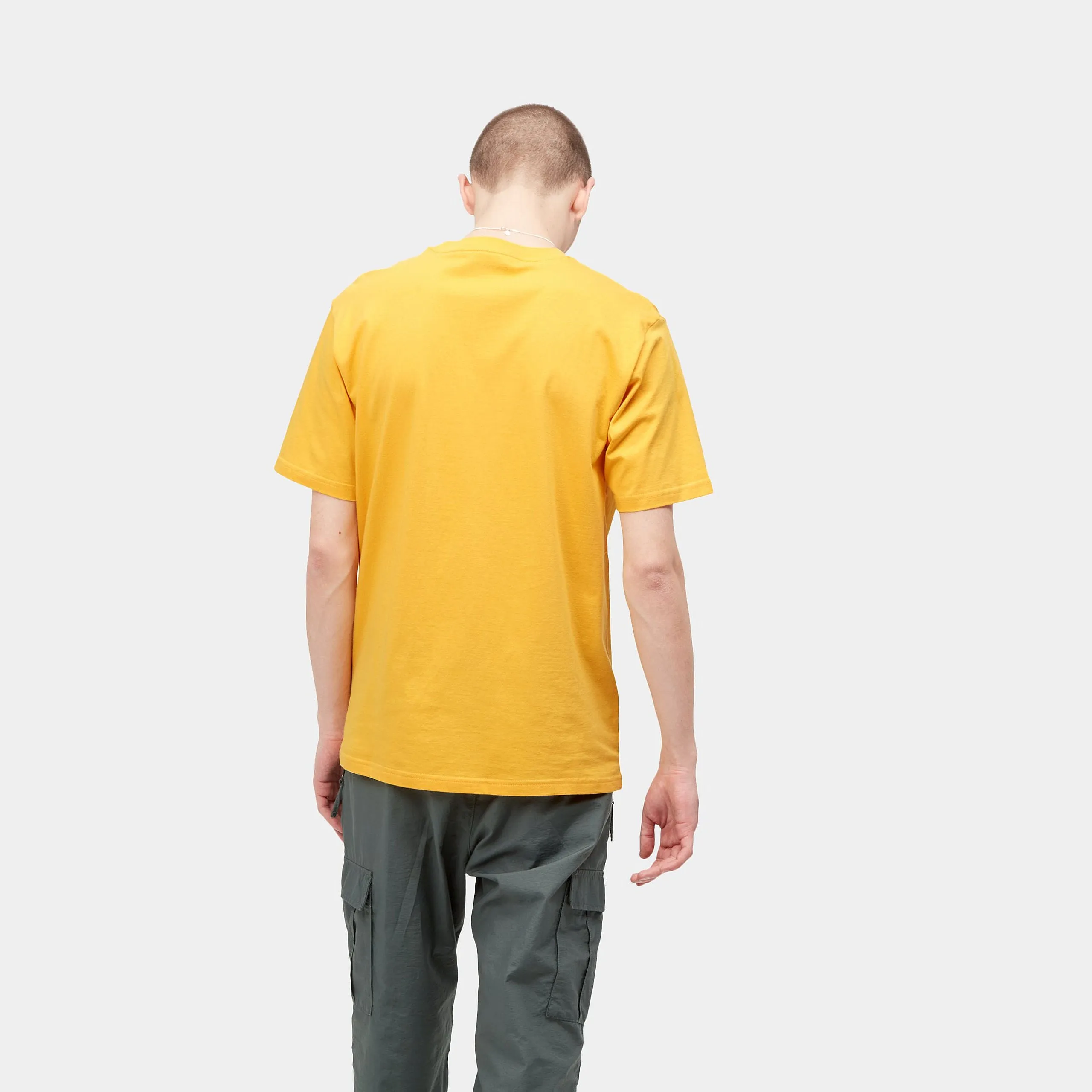 Urban Trend Look Stylish Comfort Carhartt T-shirt uomo manica corta Jousting I030195 15 yellow