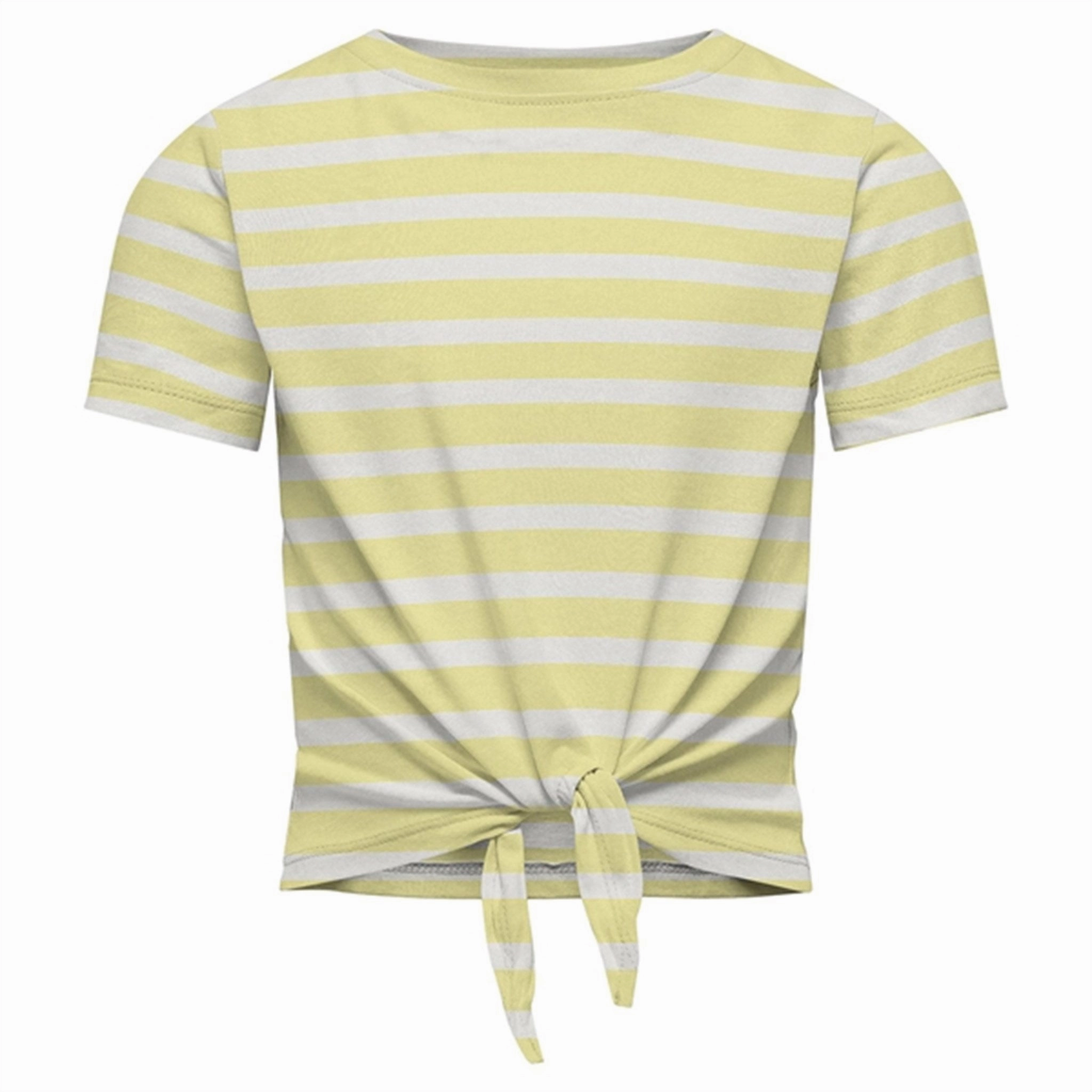 Kids ONLY Lemon Meringue May Knot Top Minimalistic Wear Casual Look