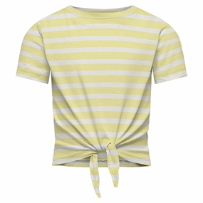 Kids ONLY Lemon Meringue May Knot Top Travel Friendly