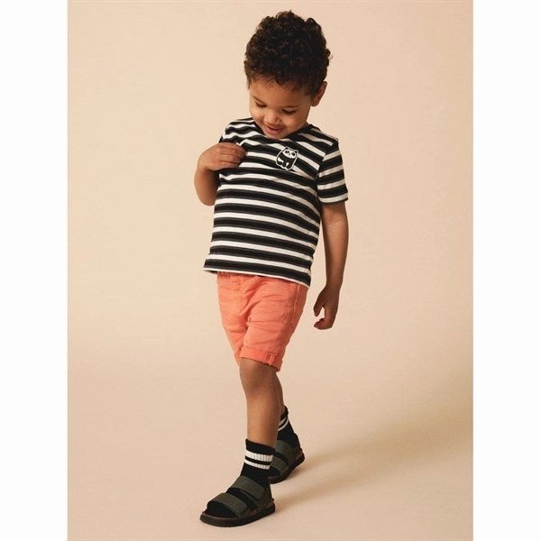 Name it Black Dike T-Shirt Quick Dry Fabric Chill Vibes