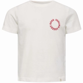 Soft Cotton Feel Kids ONLY MINI Cloud Dancer Cute Kmgcandy Life S/S Reg Printed Tee Jrs