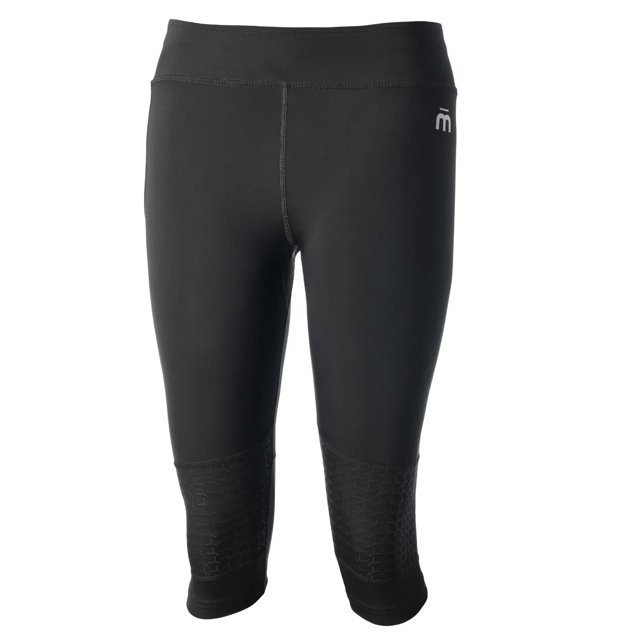 Mico pantalone sportivo a 3/4 da donna X-Performance Run elasticizzato PA00477_007 nero Reinforced Stitching